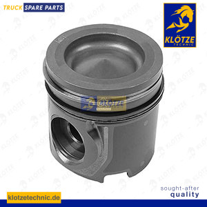 Piston complete with rings