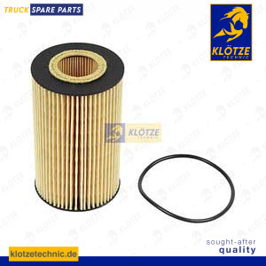 Oil filter insert