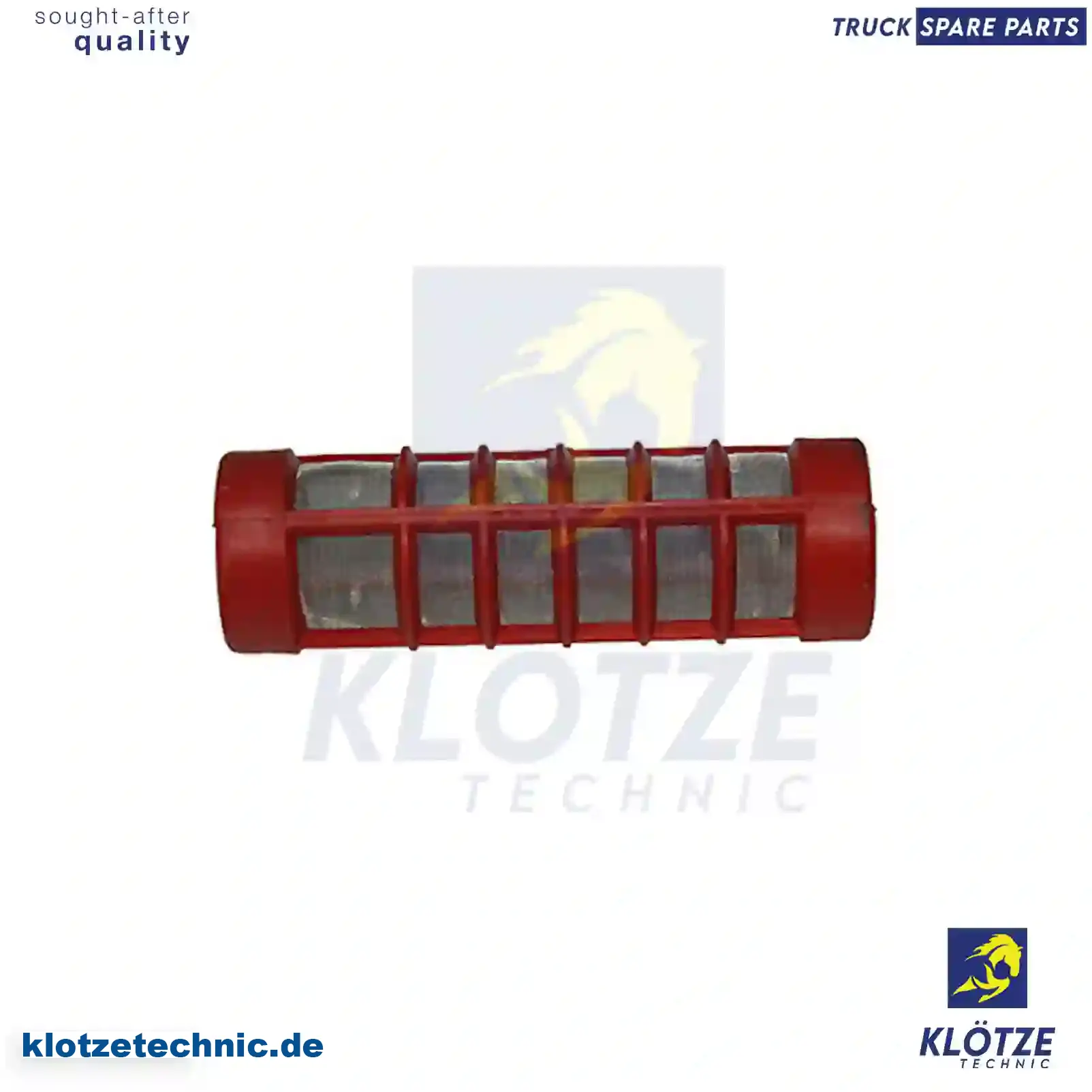 Fuel Strainer 81122110019, 81122110021, 0004710435, 81122110019, 81122110021, 0004710435 || Klötze Technic Spare Part | Engine, Accelerator Pedal, Camshaft, Connecting Rod, Crankcase, Crankshaft, Cylinder Head, Engine Suspension Mountings, Exhaust Manifold, Exhaust Gas Recirculation, Filter Kits, Flywheel Housing, General Overhaul Kits, Engine, Intake Manifold, Oil Cleaner, Oil Cooler, Oil Filter, Oil Pump, Oil Sump, Piston & Liner, Sensor & Switch, Timing Case, Turbocharger, Cooling System, Belt Tensioner, Coolant Filter, Coolant Pipe, Corrosion Prevention Agent, Drive, Expansion Tank, Fan, Intercooler, Monitors & Gauges, Radiator, Thermostat, V-Belt / Timing belt, Water Pump, Fuel System, Electronical Injector Unit, Feed Pump, Fuel Filter, cpl., Fuel Gauge Sender,  Fuel Line, Fuel Pump, Fuel Tank, Injection Line Kit, Injection Pump, Exhaust System, Clutch & Pedal, Gearbox, Propeller Shaft, Axles, Brake System, Hubs & Wheels, Suspension, Leaf Spring, Universal Parts / Accessories, Steering, Electrical System, Cabin