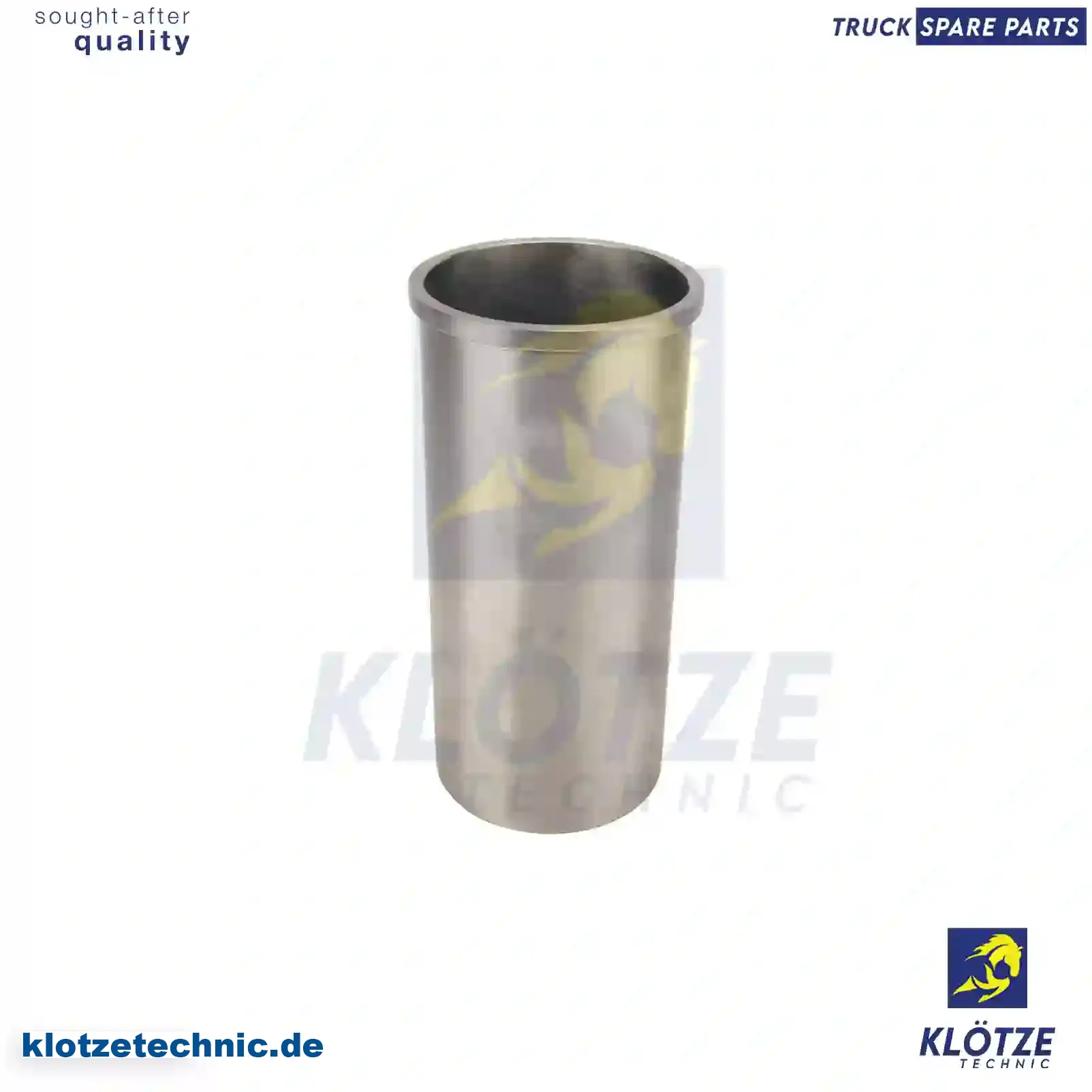 Cylinder Liner, Without Seal Rings 0112489, 0212275, 0220095, 112489, 212275, 220095, 0112489, 0212275, 0220095, 112489, 212275, 220095 || Klötze Technic Spare Part | Engine, Accelerator Pedal, Camshaft, Connecting Rod, Crankcase, Crankshaft, Cylinder Head, Engine Suspension Mountings, Exhaust Manifold, Exhaust Gas Recirculation, Filter Kits, Flywheel Housing, General Overhaul Kits, Engine, Intake Manifold, Oil Cleaner, Oil Cooler, Oil Filter, Oil Pump, Oil Sump, Piston & Liner, Sensor & Switch, Timing Case, Turbocharger, Cooling System, Belt Tensioner, Coolant Filter, Coolant Pipe, Corrosion Prevention Agent, Drive, Expansion Tank, Fan, Intercooler, Monitors & Gauges, Radiator, Thermostat, V-Belt / Timing belt, Water Pump, Fuel System, Electronical Injector Unit, Feed Pump, Fuel Filter, cpl., Fuel Gauge Sender,  Fuel Line, Fuel Pump, Fuel Tank, Injection Line Kit, Injection Pump, Exhaust System, Clutch & Pedal, Gearbox, Propeller Shaft, Axles, Brake System, Hubs & Wheels, Suspension, Leaf Spring, Universal Parts / Accessories, Steering, Electrical System, Cabin