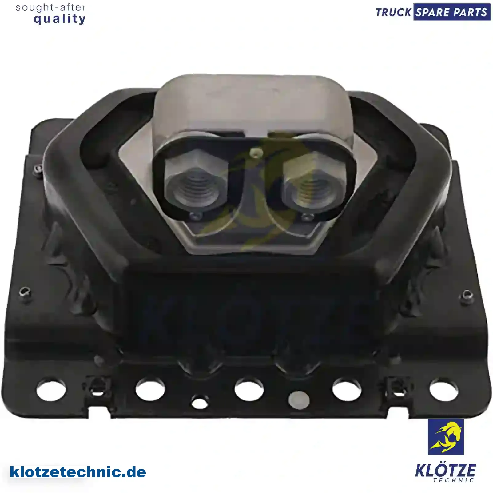 Engine Mounting 20499471, 20499471 || Klötze Technic Spare Part | Engine, Accelerator Pedal, Camshaft, Connecting Rod, Crankcase, Crankshaft, Cylinder Head, Engine Suspension Mountings, Exhaust Manifold, Exhaust Gas Recirculation, Filter Kits, Flywheel Housing, General Overhaul Kits, Engine, Intake Manifold, Oil Cleaner, Oil Cooler, Oil Filter, Oil Pump, Oil Sump, Piston & Liner, Sensor & Switch, Timing Case, Turbocharger, Cooling System, Belt Tensioner, Coolant Filter, Coolant Pipe, Corrosion Prevention Agent, Drive, Expansion Tank, Fan, Intercooler, Monitors & Gauges, Radiator, Thermostat, V-Belt / Timing belt, Water Pump, Fuel System, Electronical Injector Unit, Feed Pump, Fuel Filter, cpl., Fuel Gauge Sender,  Fuel Line, Fuel Pump, Fuel Tank, Injection Line Kit, Injection Pump, Exhaust System, Clutch & Pedal, Gearbox, Propeller Shaft, Axles, Brake System, Hubs & Wheels, Suspension, Leaf Spring, Universal Parts / Accessories, Steering, Electrical System, Cabin