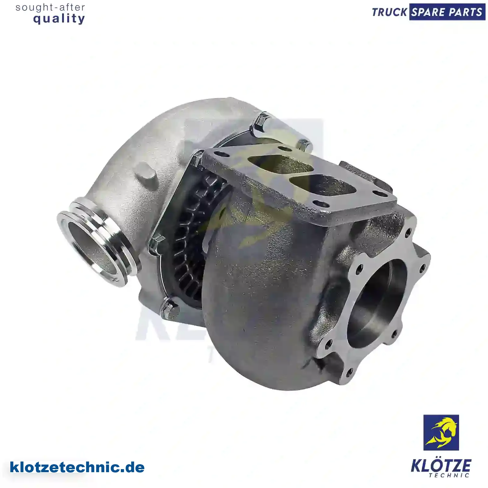 Turbocharger 1284658, 1284658A, 1284658R, 1284658, 1284658A, 1284658R || Klötze Technic Spare Part | Engine, Accelerator Pedal, Camshaft, Connecting Rod, Crankcase, Crankshaft, Cylinder Head, Engine Suspension Mountings, Exhaust Manifold, Exhaust Gas Recirculation, Filter Kits, Flywheel Housing, General Overhaul Kits, Engine, Intake Manifold, Oil Cleaner, Oil Cooler, Oil Filter, Oil Pump, Oil Sump, Piston & Liner, Sensor & Switch, Timing Case, Turbocharger, Cooling System, Belt Tensioner, Coolant Filter, Coolant Pipe, Corrosion Prevention Agent, Drive, Expansion Tank, Fan, Intercooler, Monitors & Gauges, Radiator, Thermostat, V-Belt / Timing belt, Water Pump, Fuel System, Electronical Injector Unit, Feed Pump, Fuel Filter, cpl., Fuel Gauge Sender,  Fuel Line, Fuel Pump, Fuel Tank, Injection Line Kit, Injection Pump, Exhaust System, Clutch & Pedal, Gearbox, Propeller Shaft, Axles, Brake System, Hubs & Wheels, Suspension, Leaf Spring, Universal Parts / Accessories, Steering, Electrical System, Cabin