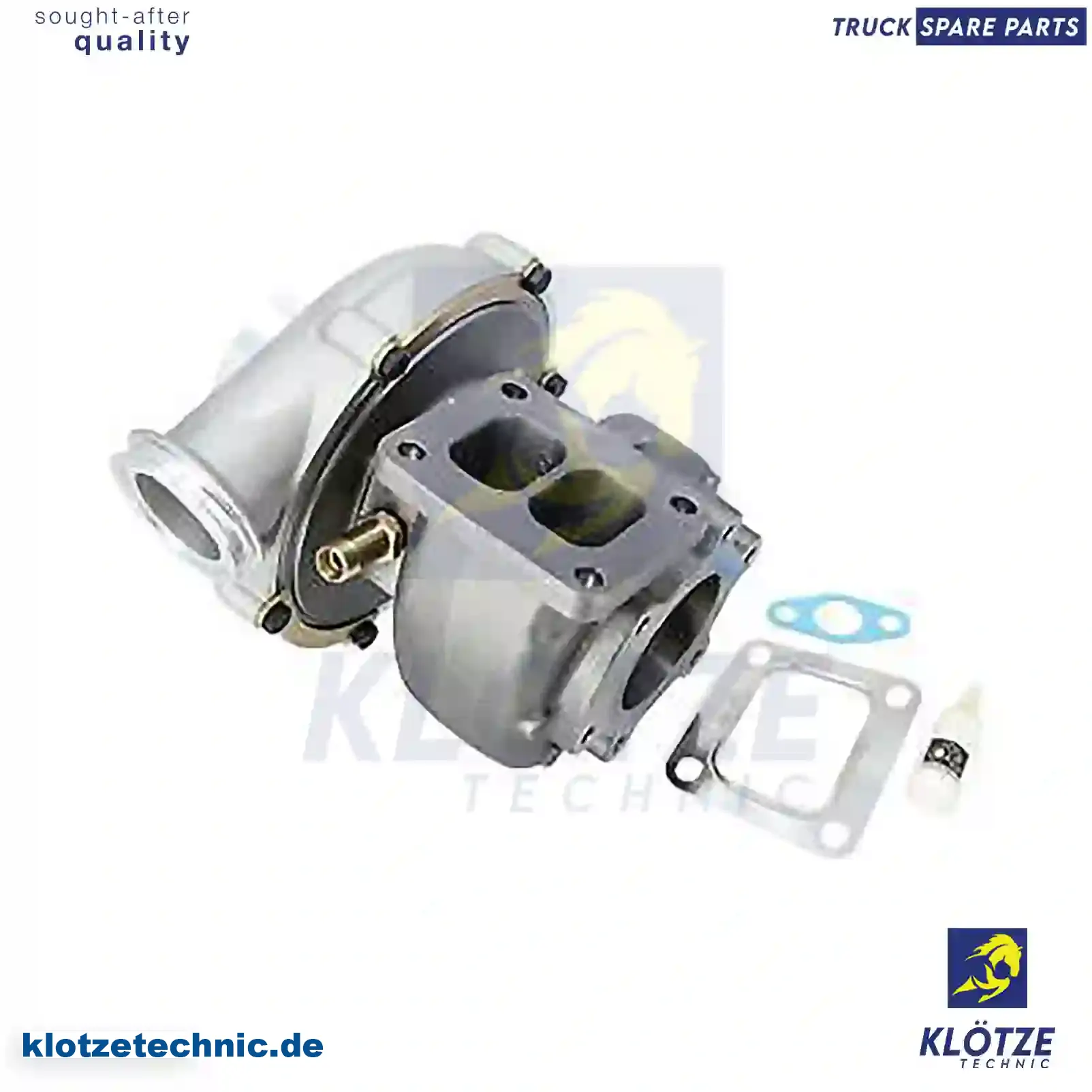 Turbocharger, With Gasket Kit 51091007629, 51091007761, 51091007925, 51091009629, 51091009761, 51091009925, 51091017025, 51091019025, 5191007761, 51091007629, 51091007761, 51091007925, 51091009629, 51091009761, 51091009925, 51091017025, 51091019025, 5191007761 || Klötze Technic Spare Part | Engine, Accelerator Pedal, Camshaft, Connecting Rod, Crankcase, Crankshaft, Cylinder Head, Engine Suspension Mountings, Exhaust Manifold, Exhaust Gas Recirculation, Filter Kits, Flywheel Housing, General Overhaul Kits, Engine, Intake Manifold, Oil Cleaner, Oil Cooler, Oil Filter, Oil Pump, Oil Sump, Piston & Liner, Sensor & Switch, Timing Case, Turbocharger, Cooling System, Belt Tensioner, Coolant Filter, Coolant Pipe, Corrosion Prevention Agent, Drive, Expansion Tank, Fan, Intercooler, Monitors & Gauges, Radiator, Thermostat, V-Belt / Timing belt, Water Pump, Fuel System, Electronical Injector Unit, Feed Pump, Fuel Filter, cpl., Fuel Gauge Sender,  Fuel Line, Fuel Pump, Fuel Tank, Injection Line Kit, Injection Pump, Exhaust System, Clutch & Pedal, Gearbox, Propeller Shaft, Axles, Brake System, Hubs & Wheels, Suspension, Leaf Spring, Universal Parts / Accessories, Steering, Electrical System, Cabin