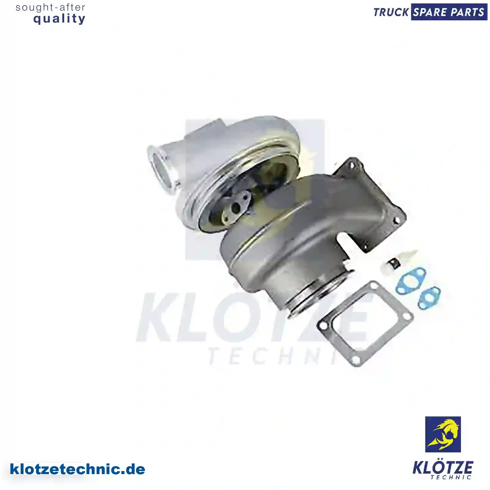 Turbocharger, With Gasket Kit 20581607, 20857657, 22479213, 85000646, 85006646, 85020367, 20581607, 20857657, 22479213, 85000646, 85006646, 85020367 || Klötze Technic Spare Part | Engine, Accelerator Pedal, Camshaft, Connecting Rod, Crankcase, Crankshaft, Cylinder Head, Engine Suspension Mountings, Exhaust Manifold, Exhaust Gas Recirculation, Filter Kits, Flywheel Housing, General Overhaul Kits, Engine, Intake Manifold, Oil Cleaner, Oil Cooler, Oil Filter, Oil Pump, Oil Sump, Piston & Liner, Sensor & Switch, Timing Case, Turbocharger, Cooling System, Belt Tensioner, Coolant Filter, Coolant Pipe, Corrosion Prevention Agent, Drive, Expansion Tank, Fan, Intercooler, Monitors & Gauges, Radiator, Thermostat, V-Belt / Timing belt, Water Pump, Fuel System, Electronical Injector Unit, Feed Pump, Fuel Filter, cpl., Fuel Gauge Sender,  Fuel Line, Fuel Pump, Fuel Tank, Injection Line Kit, Injection Pump, Exhaust System, Clutch & Pedal, Gearbox, Propeller Shaft, Axles, Brake System, Hubs & Wheels, Suspension, Leaf Spring, Universal Parts / Accessories, Steering, Electrical System, Cabin