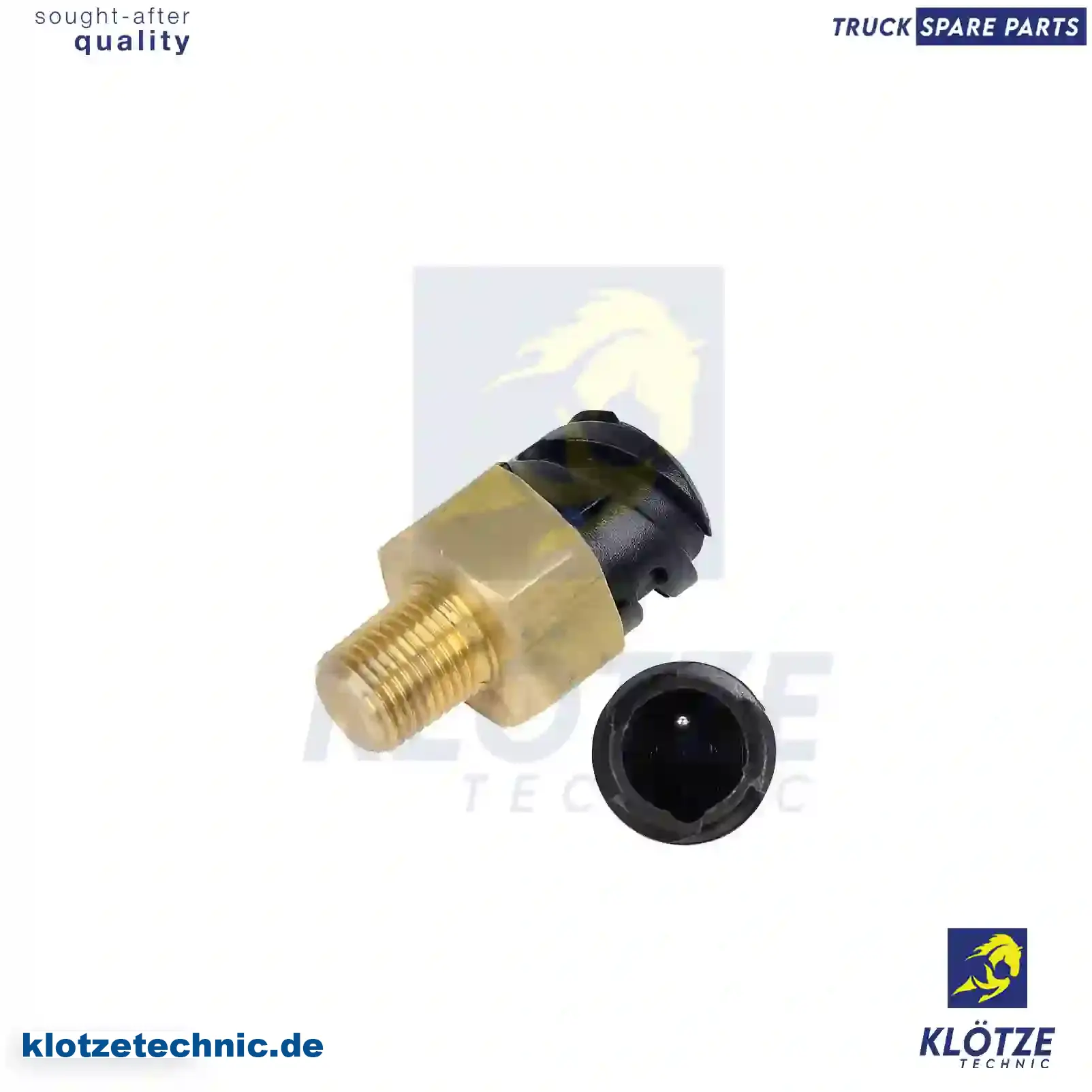 Oil Temperature Sensor 81274210077, ,, 81274210077, , || Klötze Technic Spare Part | Engine, Accelerator Pedal, Camshaft, Connecting Rod, Crankcase, Crankshaft, Cylinder Head, Engine Suspension Mountings, Exhaust Manifold, Exhaust Gas Recirculation, Filter Kits, Flywheel Housing, General Overhaul Kits, Engine, Intake Manifold, Oil Cleaner, Oil Cooler, Oil Filter, Oil Pump, Oil Sump, Piston & Liner, Sensor & Switch, Timing Case, Turbocharger, Cooling System, Belt Tensioner, Coolant Filter, Coolant Pipe, Corrosion Prevention Agent, Drive, Expansion Tank, Fan, Intercooler, Monitors & Gauges, Radiator, Thermostat, V-Belt / Timing belt, Water Pump, Fuel System, Electronical Injector Unit, Feed Pump, Fuel Filter, cpl., Fuel Gauge Sender,  Fuel Line, Fuel Pump, Fuel Tank, Injection Line Kit, Injection Pump, Exhaust System, Clutch & Pedal, Gearbox, Propeller Shaft, Axles, Brake System, Hubs & Wheels, Suspension, Leaf Spring, Universal Parts / Accessories, Steering, Electrical System, Cabin