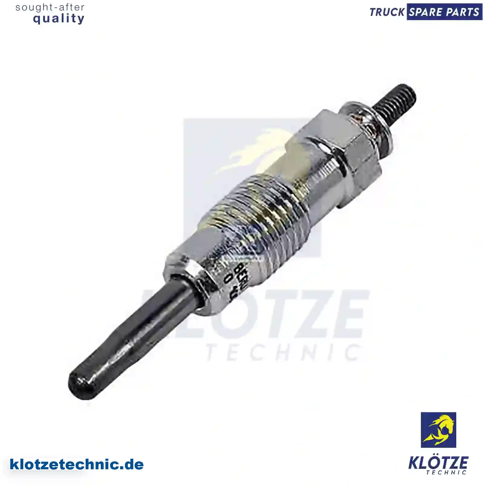 Glow Plug 596033, 59621F, 59621W, 5962T7, 9004100280, 9153891099, 9600978380, 9607038880, 8671004849, LBU9954, 07777837, 46447610, 50032391, 71735459, 71735460, 7777837, 98459883, 98462491, 98462492, 98498630, 1649459, 6075812, 6137454, B27SR, B28SR, B42SR, 4403145, 88900732, 88900735, 88900737, 9111145, 98459883, 98462492, 98498630, 00484906, 46447610, 71735459, 98459883, 98462491, 98462492, 4403145, 596033, 59621F, 59621W, 5962T7, 9004100280, 9153891099, 9600978380, 9607038880, 7701040208, 7701414081, 7701414083, 8671004849, NCC10002, 596033, 59621F, 59621W, 5962T7, 9004100280, 9153891099, 9600978380, 9607038880, 8671004849, LBU9954, 07777837, 46447610, 50032391, 71735459, 71735460, 7777837, 98459883, 98462491, 98462492, 98498630, 1649459, 6075812, 6137454, B27SR, B28SR, B42SR, 4403145, 88900732, 88900735, 88900737, 9111145, 98459883, 98462492, 98498630, 00484906, 46447610, 71735459, 98459883, 98462491, 98462492, 4403145, 596033, 59621F, 59621W, 5962T7, 9004100280, 9153891099, 9600978380, 9607038880, 7701040208, 7701414081, 7701414083, 8671004849, NCC10002 || Klötze Technic Spare Part | Engine, Accelerator Pedal, Camshaft, Connecting Rod, Crankcase, Crankshaft, Cylinder Head, Engine Suspension Mountings, Exhaust Manifold, Exhaust Gas Recirculation, Filter Kits, Flywheel Housing, General Overhaul Kits, Engine, Intake Manifold, Oil Cleaner, Oil Cooler, Oil Filter, Oil Pump, Oil Sump, Piston & Liner, Sensor & Switch, Timing Case, Turbocharger, Cooling System, Belt Tensioner, Coolant Filter, Coolant Pipe, Corrosion Prevention Agent, Drive, Expansion Tank, Fan, Intercooler, Monitors & Gauges, Radiator, Thermostat, V-Belt / Timing belt, Water Pump, Fuel System, Electronical Injector Unit, Feed Pump, Fuel Filter, cpl., Fuel Gauge Sender,  Fuel Line, Fuel Pump, Fuel Tank, Injection Line Kit, Injection Pump, Exhaust System, Clutch & Pedal, Gearbox, Propeller Shaft, Axles, Brake System, Hubs & Wheels, Suspension, Leaf Spring, Universal Parts / Accessories, Steering, Electrical System, Cabin