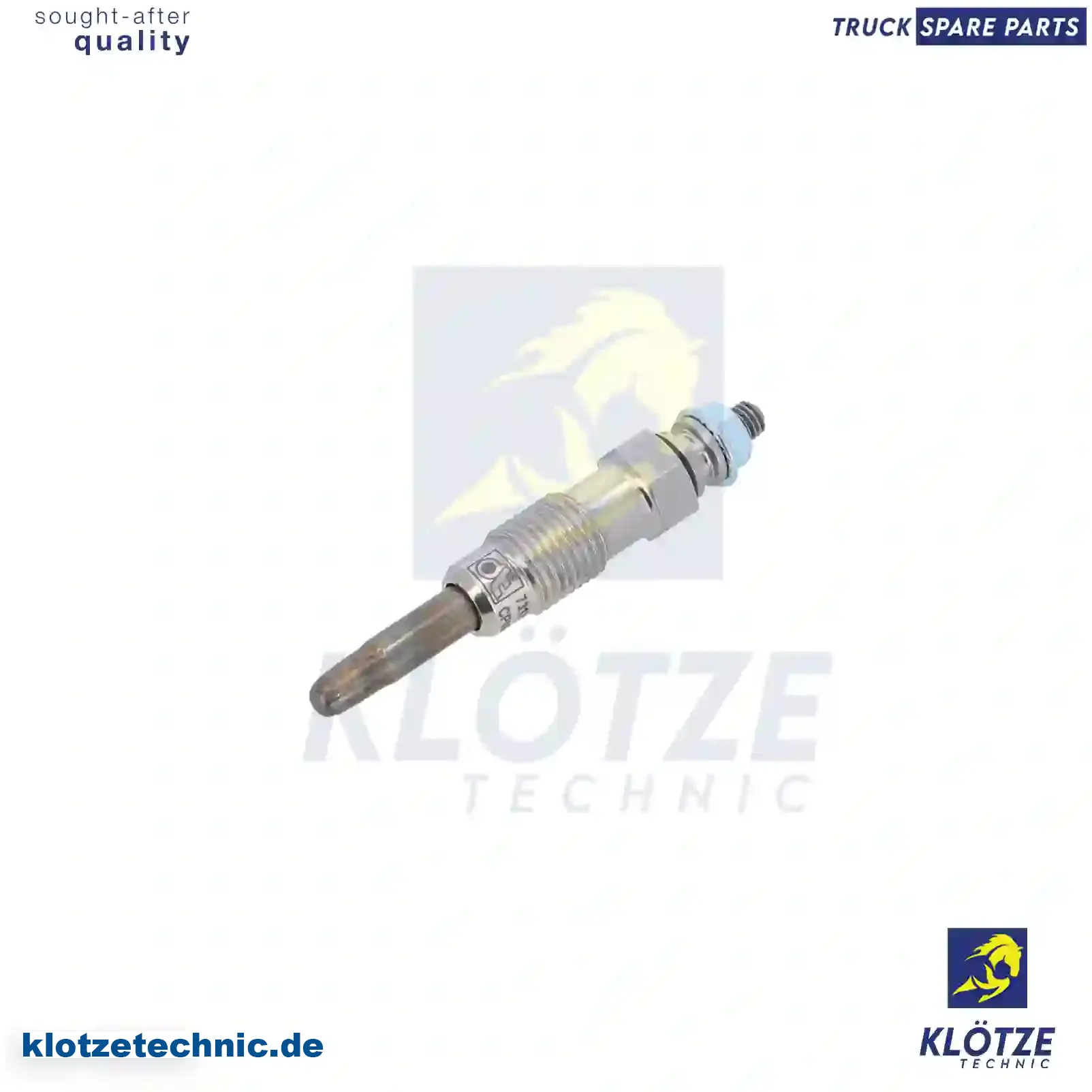 Glow Plug 0011590001, 6611593101, 494164, 50032393, B41SR, 88900741, 0011593601, 0011590001, 0011590101, 0011591701, 0011593601, 7701414107, 7701414157, 0011593601, 0011590001, 6611593001, 6611593101, 66115931A1, 0011593601, 0011590001, 6611593101, 494164, 50032393, B41SR, 88900741, 0011593601, 0011590001, 0011590101, 0011591701, 0011593601, 7701414107, 7701414157, 0011593601, 0011590001, 6611593001, 6611593101, 66115931A1, 0011593601 || Klötze Technic Spare Part | Engine, Accelerator Pedal, Camshaft, Connecting Rod, Crankcase, Crankshaft, Cylinder Head, Engine Suspension Mountings, Exhaust Manifold, Exhaust Gas Recirculation, Filter Kits, Flywheel Housing, General Overhaul Kits, Engine, Intake Manifold, Oil Cleaner, Oil Cooler, Oil Filter, Oil Pump, Oil Sump, Piston & Liner, Sensor & Switch, Timing Case, Turbocharger, Cooling System, Belt Tensioner, Coolant Filter, Coolant Pipe, Corrosion Prevention Agent, Drive, Expansion Tank, Fan, Intercooler, Monitors & Gauges, Radiator, Thermostat, V-Belt / Timing belt, Water Pump, Fuel System, Electronical Injector Unit, Feed Pump, Fuel Filter, cpl., Fuel Gauge Sender,  Fuel Line, Fuel Pump, Fuel Tank, Injection Line Kit, Injection Pump, Exhaust System, Clutch & Pedal, Gearbox, Propeller Shaft, Axles, Brake System, Hubs & Wheels, Suspension, Leaf Spring, Universal Parts / Accessories, Steering, Electrical System, Cabin