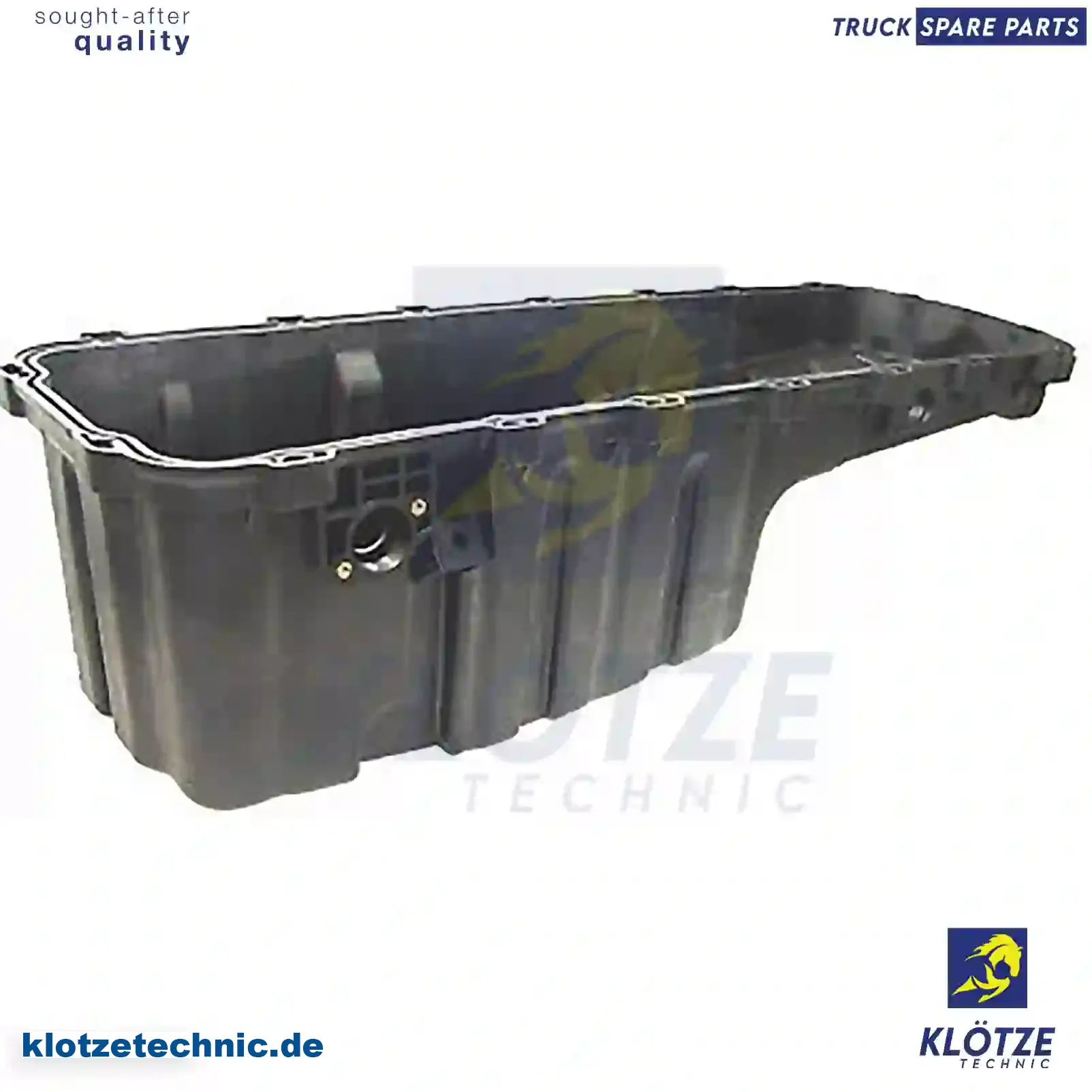 Oil Sump 7420801538, 7422242776, 20801538, 22242776, ZG01789-0008, 7420801538, 7422242776, 20801538, 22242776, ZG01789-0008 || Klötze Technic Spare Part | Engine, Accelerator Pedal, Camshaft, Connecting Rod, Crankcase, Crankshaft, Cylinder Head, Engine Suspension Mountings, Exhaust Manifold, Exhaust Gas Recirculation, Filter Kits, Flywheel Housing, General Overhaul Kits, Engine, Intake Manifold, Oil Cleaner, Oil Cooler, Oil Filter, Oil Pump, Oil Sump, Piston & Liner, Sensor & Switch, Timing Case, Turbocharger, Cooling System, Belt Tensioner, Coolant Filter, Coolant Pipe, Corrosion Prevention Agent, Drive, Expansion Tank, Fan, Intercooler, Monitors & Gauges, Radiator, Thermostat, V-Belt / Timing belt, Water Pump, Fuel System, Electronical Injector Unit, Feed Pump, Fuel Filter, cpl., Fuel Gauge Sender,  Fuel Line, Fuel Pump, Fuel Tank, Injection Line Kit, Injection Pump, Exhaust System, Clutch & Pedal, Gearbox, Propeller Shaft, Axles, Brake System, Hubs & Wheels, Suspension, Leaf Spring, Universal Parts / Accessories, Steering, Electrical System, Cabin