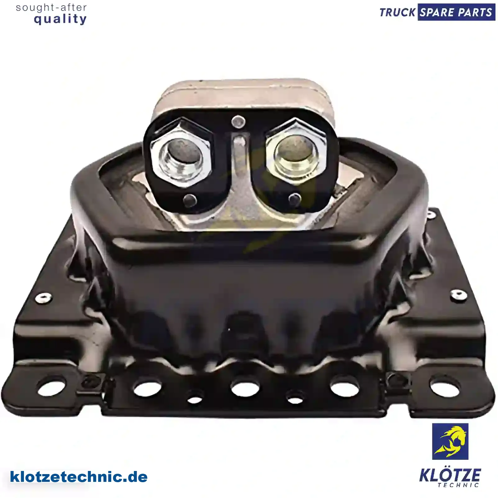 Engine Mounting, Rear 20723224, 21228153, 2228153, ZG01112-0008, 20723224, 21228153, 2228153, ZG01112-0008 || Klötze Technic Spare Part | Engine, Accelerator Pedal, Camshaft, Connecting Rod, Crankcase, Crankshaft, Cylinder Head, Engine Suspension Mountings, Exhaust Manifold, Exhaust Gas Recirculation, Filter Kits, Flywheel Housing, General Overhaul Kits, Engine, Intake Manifold, Oil Cleaner, Oil Cooler, Oil Filter, Oil Pump, Oil Sump, Piston & Liner, Sensor & Switch, Timing Case, Turbocharger, Cooling System, Belt Tensioner, Coolant Filter, Coolant Pipe, Corrosion Prevention Agent, Drive, Expansion Tank, Fan, Intercooler, Monitors & Gauges, Radiator, Thermostat, V-Belt / Timing belt, Water Pump, Fuel System, Electronical Injector Unit, Feed Pump, Fuel Filter, cpl., Fuel Gauge Sender,  Fuel Line, Fuel Pump, Fuel Tank, Injection Line Kit, Injection Pump, Exhaust System, Clutch & Pedal, Gearbox, Propeller Shaft, Axles, Brake System, Hubs & Wheels, Suspension, Leaf Spring, Universal Parts / Accessories, Steering, Electrical System, Cabin