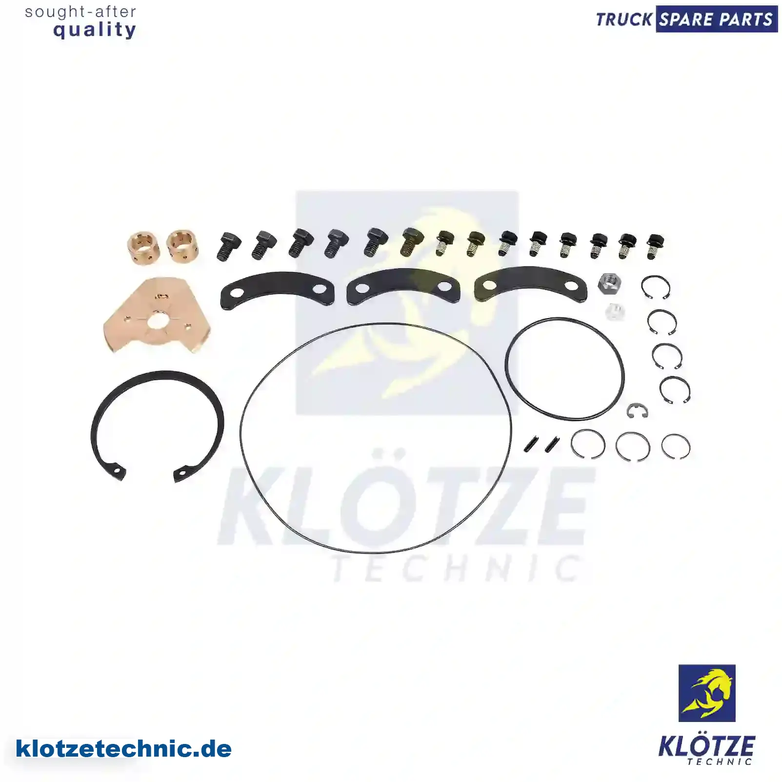 Repair Kit, Turbocharger 1371628, 1371628 || Klötze Technic Spare Part | Engine, Accelerator Pedal, Camshaft, Connecting Rod, Crankcase, Crankshaft, Cylinder Head, Engine Suspension Mountings, Exhaust Manifold, Exhaust Gas Recirculation, Filter Kits, Flywheel Housing, General Overhaul Kits, Engine, Intake Manifold, Oil Cleaner, Oil Cooler, Oil Filter, Oil Pump, Oil Sump, Piston & Liner, Sensor & Switch, Timing Case, Turbocharger, Cooling System, Belt Tensioner, Coolant Filter, Coolant Pipe, Corrosion Prevention Agent, Drive, Expansion Tank, Fan, Intercooler, Monitors & Gauges, Radiator, Thermostat, V-Belt / Timing belt, Water Pump, Fuel System, Electronical Injector Unit, Feed Pump, Fuel Filter, cpl., Fuel Gauge Sender,  Fuel Line, Fuel Pump, Fuel Tank, Injection Line Kit, Injection Pump, Exhaust System, Clutch & Pedal, Gearbox, Propeller Shaft, Axles, Brake System, Hubs & Wheels, Suspension, Leaf Spring, Universal Parts / Accessories, Steering, Electrical System, Cabin