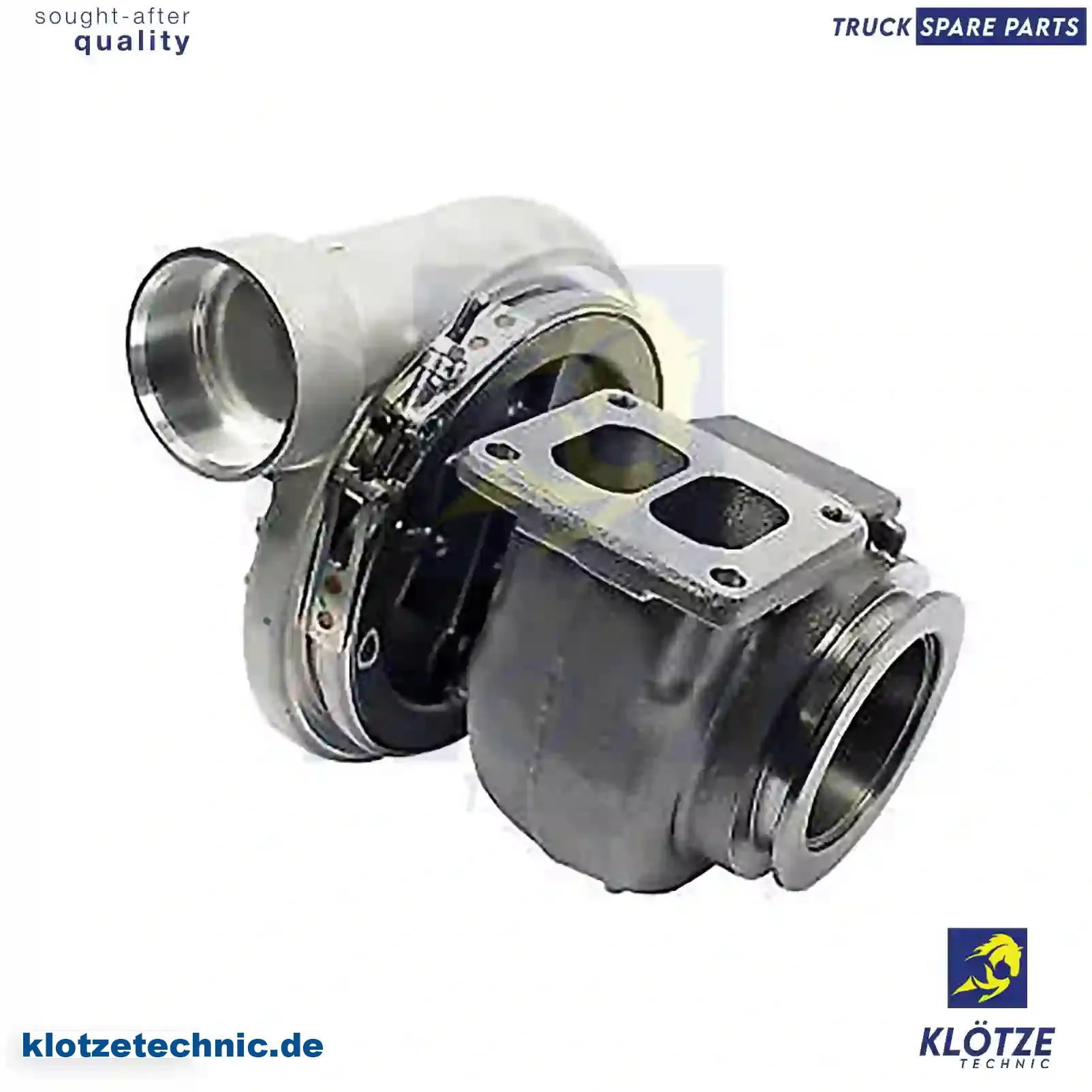 Turbocharger 20488006, 20516147, 20516242, 24422236, 85000288, 20488006, 20516147, 20516242, 24422236, 85000288 || Klötze Technic Spare Part | Engine, Accelerator Pedal, Camshaft, Connecting Rod, Crankcase, Crankshaft, Cylinder Head, Engine Suspension Mountings, Exhaust Manifold, Exhaust Gas Recirculation, Filter Kits, Flywheel Housing, General Overhaul Kits, Engine, Intake Manifold, Oil Cleaner, Oil Cooler, Oil Filter, Oil Pump, Oil Sump, Piston & Liner, Sensor & Switch, Timing Case, Turbocharger, Cooling System, Belt Tensioner, Coolant Filter, Coolant Pipe, Corrosion Prevention Agent, Drive, Expansion Tank, Fan, Intercooler, Monitors & Gauges, Radiator, Thermostat, V-Belt / Timing belt, Water Pump, Fuel System, Electronical Injector Unit, Feed Pump, Fuel Filter, cpl., Fuel Gauge Sender,  Fuel Line, Fuel Pump, Fuel Tank, Injection Line Kit, Injection Pump, Exhaust System, Clutch & Pedal, Gearbox, Propeller Shaft, Axles, Brake System, Hubs & Wheels, Suspension, Leaf Spring, Universal Parts / Accessories, Steering, Electrical System, Cabin