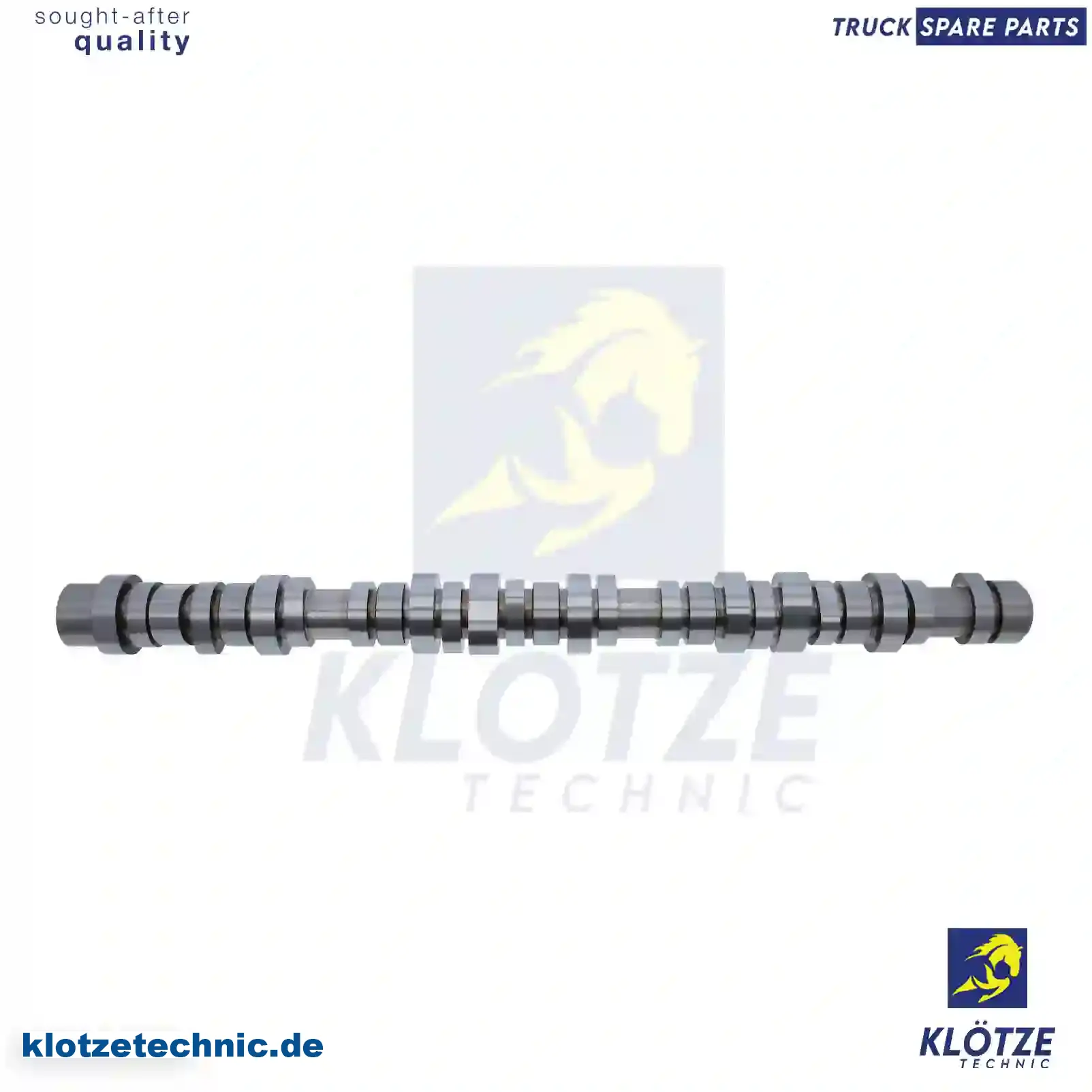 Camshaft 22475254, 2248697, 22475254, 2248697 || Klötze Technic Spare Part | Engine, Accelerator Pedal, Camshaft, Connecting Rod, Crankcase, Crankshaft, Cylinder Head, Engine Suspension Mountings, Exhaust Manifold, Exhaust Gas Recirculation, Filter Kits, Flywheel Housing, General Overhaul Kits, Engine, Intake Manifold, Oil Cleaner, Oil Cooler, Oil Filter, Oil Pump, Oil Sump, Piston & Liner, Sensor & Switch, Timing Case, Turbocharger, Cooling System, Belt Tensioner, Coolant Filter, Coolant Pipe, Corrosion Prevention Agent, Drive, Expansion Tank, Fan, Intercooler, Monitors & Gauges, Radiator, Thermostat, V-Belt / Timing belt, Water Pump, Fuel System, Electronical Injector Unit, Feed Pump, Fuel Filter, cpl., Fuel Gauge Sender,  Fuel Line, Fuel Pump, Fuel Tank, Injection Line Kit, Injection Pump, Exhaust System, Clutch & Pedal, Gearbox, Propeller Shaft, Axles, Brake System, Hubs & Wheels, Suspension, Leaf Spring, Universal Parts / Accessories, Steering, Electrical System, Cabin