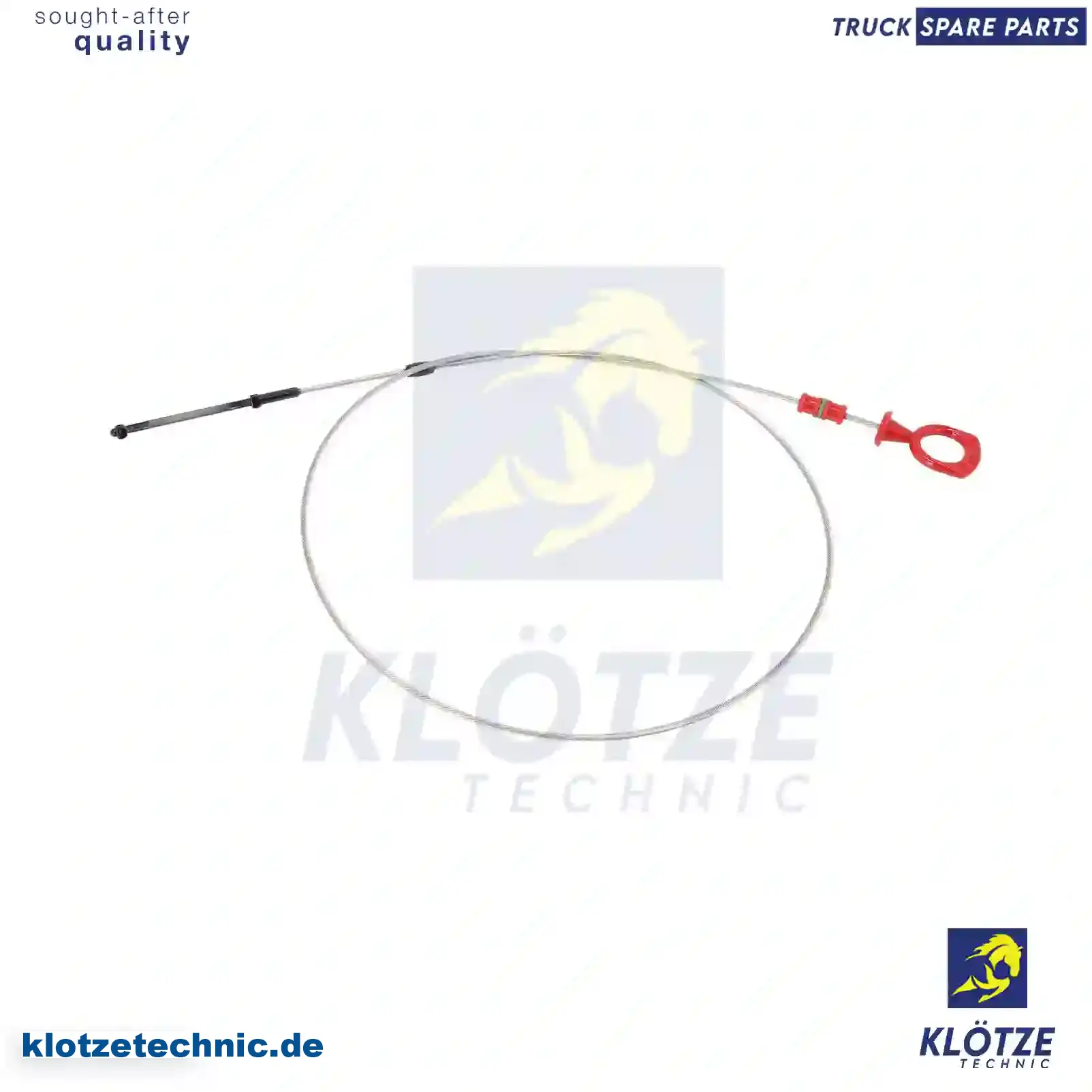 Oil Dipstick 20738068, 2075842, 20738068, 2075842 || Klötze Technic Spare Part | Engine, Accelerator Pedal, Camshaft, Connecting Rod, Crankcase, Crankshaft, Cylinder Head, Engine Suspension Mountings, Exhaust Manifold, Exhaust Gas Recirculation, Filter Kits, Flywheel Housing, General Overhaul Kits, Engine, Intake Manifold, Oil Cleaner, Oil Cooler, Oil Filter, Oil Pump, Oil Sump, Piston & Liner, Sensor & Switch, Timing Case, Turbocharger, Cooling System, Belt Tensioner, Coolant Filter, Coolant Pipe, Corrosion Prevention Agent, Drive, Expansion Tank, Fan, Intercooler, Monitors & Gauges, Radiator, Thermostat, V-Belt / Timing belt, Water Pump, Fuel System, Electronical Injector Unit, Feed Pump, Fuel Filter, cpl., Fuel Gauge Sender,  Fuel Line, Fuel Pump, Fuel Tank, Injection Line Kit, Injection Pump, Exhaust System, Clutch & Pedal, Gearbox, Propeller Shaft, Axles, Brake System, Hubs & Wheels, Suspension, Leaf Spring, Universal Parts / Accessories, Steering, Electrical System, Cabin