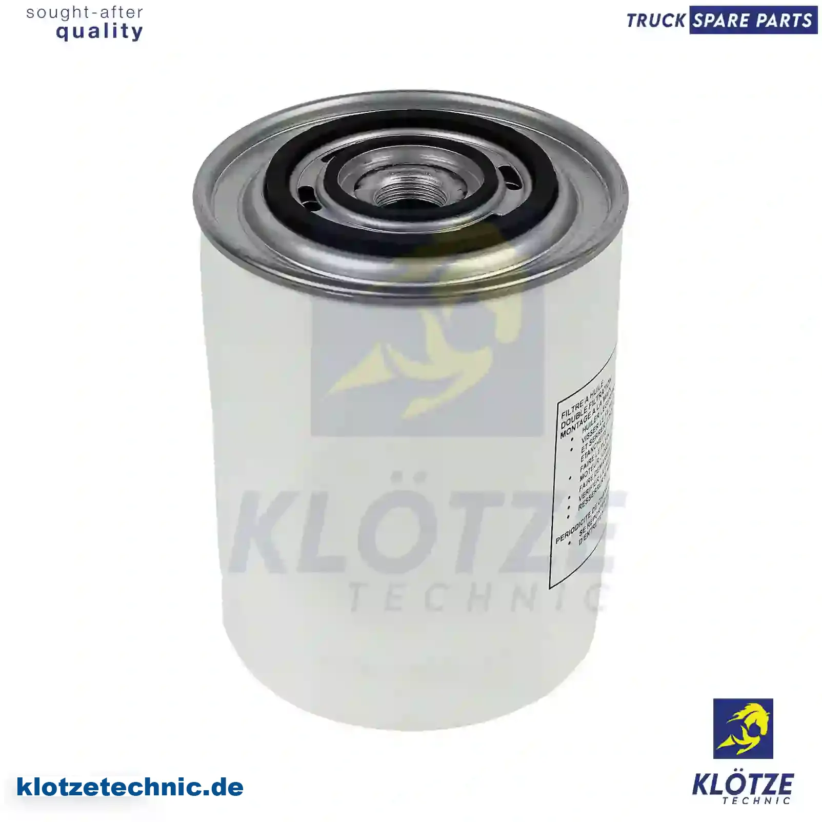 Oil Filter 1931047, LF0348100, 9110665, 1109AQ, 1109J3, 1109P5, 1109P6, 1109Q0, 1109Q1, 1109Q4, 1109Y7, 1109Y8, 01831118, 01900823, 01902047, 01902076, 01902847, 01903628, 01903785, 01907580, 01907582, 01907583, 01930213, 01930823, 01931047, 04787410, 04791113, 05983900, 07301916, 07301939, 07571569, 1902047, 71713782, 71718765, 71734217, 71736163, 71739633, 71739634, 71753740, 71771361, 71930213, 74787410, 74791113, 77301939, 98432648, 98432651, 98472349, 5025089, 5025091, 9110665, 9110665, L01930213, 01303628, 01900823, 01902047, 01902076, 01902847, 01903628, 01903784, 01903785, 01907580, 01907582, 01907583, 01930213, 01930823, 02994057, 04787410, 04791113, 04796458, 04799425, 05983900, 07301916, 07301939, 07571569, 11907580, 1902047, 1902076, 1902847, 1903628, 1907582, 1907583, 2994057, 500038747, 500322701, 5001857493, 98432648, 98472349, 04787410, 05983900, 07301916, 07571569, 71713782, 71718765, 71734217, 71736163, 71739633, 71739634, 71753740, 71771361, 98432648, 98432651, 01931047, LF0348100, 1109AQ, 1109J3, 1109P5, 1109P6, 1109Q0, 1109Q1, 1109Q4, 1109Y7, 1109Y8, 5000816070, 5010816070, 6005021225, 7701035650, 1931047, ZG01712-0008, 1931047, LF0348100, 9110665, 1109AQ, 1109J3, 1109P5, 1109P6, 1109Q0, 1109Q1, 1109Q4, 1109Y7, 1109Y8, 01831118, 01900823, 01902047, 01902076, 01902847, 01903628, 01903785, 01907580, 01907582, 01907583, 01930213, 01930823, 01931047, 04787410, 04791113, 05983900, 07301916, 07301939, 07571569, 1902047, 71713782, 71718765, 71734217, 71736163, 71739633, 71739634, 71753740, 71771361, 71930213, 74787410, 74791113, 77301939, 98432648, 98432651, 98472349, 5025089, 5025091, 9110665, 9110665, L01930213, 01303628, 01900823, 01902047, 01902076, 01902847, 01903628, 01903784, 01903785, 01907580, 01907582, 01907583, 01930213, 01930823, 02994057, 04787410, 04791113, 04796458, 04799425, 05983900, 07301916, 07301939, 07571569, 11907580, 1902047, 1902076, 1902847, 1903628, 1907582, 1907583, 2994057, 500038747, 500322701, 5001857493, 98432648, 98472349, 04787410, 05983900, 07301916, 07571569, 71713782, 71718765, 71734217, 71736163, 71739633, 71739634, 71753740, 71771361, 98432648, 98432651, 01931047, LF0348100, 1109AQ, 1109J3, 1109P5, 1109P6, 1109Q0, 1109Q1, 1109Q4, 1109Y7, 1109Y8, 5000816070, 5010816070, 6005021225, 7701035650, 1931047, ZG01712-0008 || Klötze Technic Spare Part | Engine, Accelerator Pedal, Camshaft, Connecting Rod, Crankcase, Crankshaft, Cylinder Head, Engine Suspension Mountings, Exhaust Manifold, Exhaust Gas Recirculation, Filter Kits, Flywheel Housing, General Overhaul Kits, Engine, Intake Manifold, Oil Cleaner, Oil Cooler, Oil Filter, Oil Pump, Oil Sump, Piston & Liner, Sensor & Switch, Timing Case, Turbocharger, Cooling System, Belt Tensioner, Coolant Filter, Coolant Pipe, Corrosion Prevention Agent, Drive, Expansion Tank, Fan, Intercooler, Monitors & Gauges, Radiator, Thermostat, V-Belt / Timing belt, Water Pump, Fuel System, Electronical Injector Unit, Feed Pump, Fuel Filter, cpl., Fuel Gauge Sender,  Fuel Line, Fuel Pump, Fuel Tank, Injection Line Kit, Injection Pump, Exhaust System, Clutch & Pedal, Gearbox, Propeller Shaft, Axles, Brake System, Hubs & Wheels, Suspension, Leaf Spring, Universal Parts / Accessories, Steering, Electrical System, Cabin