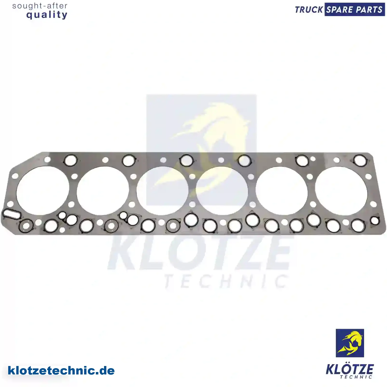 Cylinder Head Gasket 7420495935, 20495934, 20495935, 8148046, ZG01017-0008, 7420495935, 20495934, 20495935, 8148046, ZG01017-0008 || Klötze Technic Spare Part | Engine, Accelerator Pedal, Camshaft, Connecting Rod, Crankcase, Crankshaft, Cylinder Head, Engine Suspension Mountings, Exhaust Manifold, Exhaust Gas Recirculation, Filter Kits, Flywheel Housing, General Overhaul Kits, Engine, Intake Manifold, Oil Cleaner, Oil Cooler, Oil Filter, Oil Pump, Oil Sump, Piston & Liner, Sensor & Switch, Timing Case, Turbocharger, Cooling System, Belt Tensioner, Coolant Filter, Coolant Pipe, Corrosion Prevention Agent, Drive, Expansion Tank, Fan, Intercooler, Monitors & Gauges, Radiator, Thermostat, V-Belt / Timing belt, Water Pump, Fuel System, Electronical Injector Unit, Feed Pump, Fuel Filter, cpl., Fuel Gauge Sender,  Fuel Line, Fuel Pump, Fuel Tank, Injection Line Kit, Injection Pump, Exhaust System, Clutch & Pedal, Gearbox, Propeller Shaft, Axles, Brake System, Hubs & Wheels, Suspension, Leaf Spring, Universal Parts / Accessories, Steering, Electrical System, Cabin