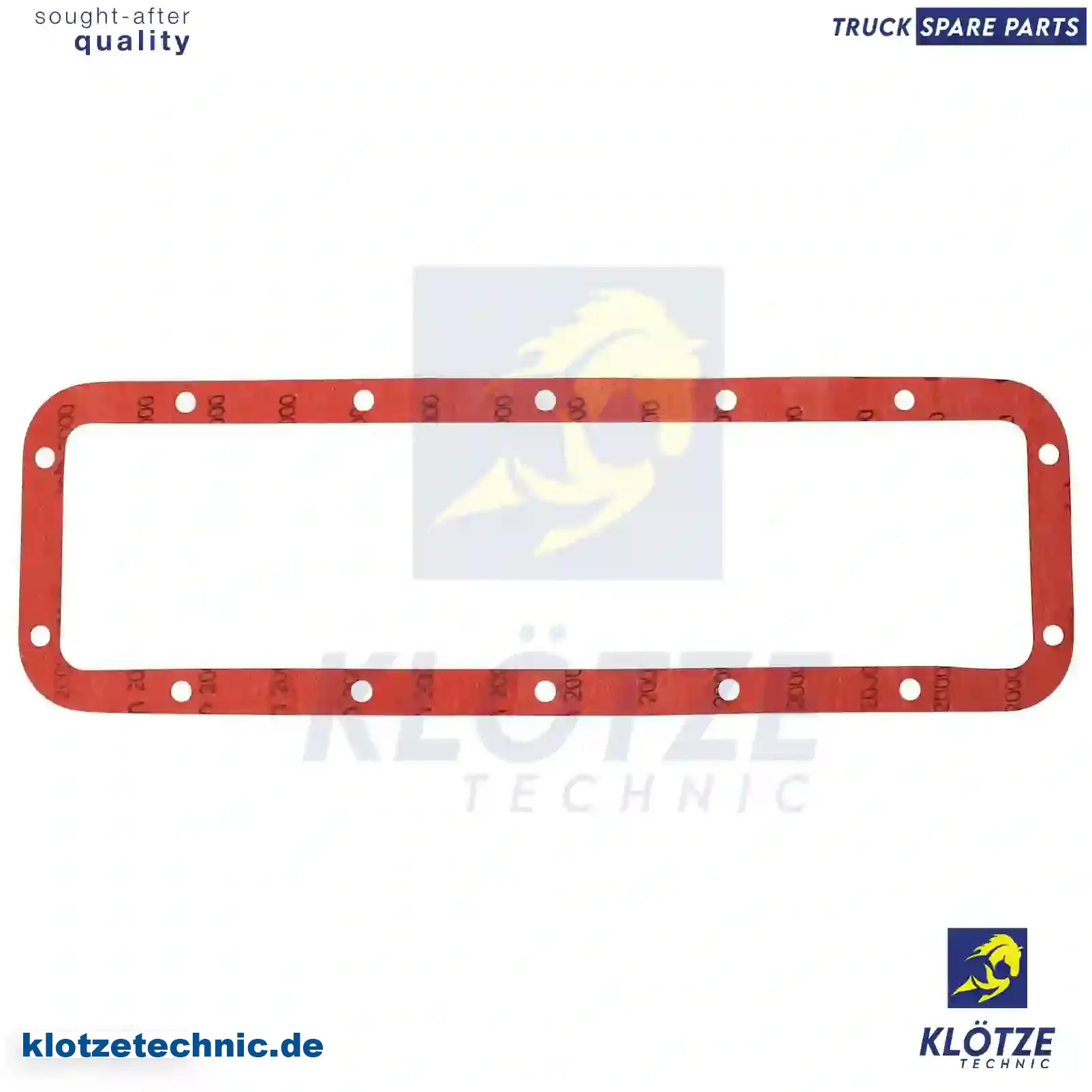 Gasket, Side Cover 131166, 1384551, 181383, 371483, 131166, 1384551, 181383, 371483 || Klötze Technic Spare Part | Engine, Accelerator Pedal, Camshaft, Connecting Rod, Crankcase, Crankshaft, Cylinder Head, Engine Suspension Mountings, Exhaust Manifold, Exhaust Gas Recirculation, Filter Kits, Flywheel Housing, General Overhaul Kits, Engine, Intake Manifold, Oil Cleaner, Oil Cooler, Oil Filter, Oil Pump, Oil Sump, Piston & Liner, Sensor & Switch, Timing Case, Turbocharger, Cooling System, Belt Tensioner, Coolant Filter, Coolant Pipe, Corrosion Prevention Agent, Drive, Expansion Tank, Fan, Intercooler, Monitors & Gauges, Radiator, Thermostat, V-Belt / Timing belt, Water Pump, Fuel System, Electronical Injector Unit, Feed Pump, Fuel Filter, cpl., Fuel Gauge Sender,  Fuel Line, Fuel Pump, Fuel Tank, Injection Line Kit, Injection Pump, Exhaust System, Clutch & Pedal, Gearbox, Propeller Shaft, Axles, Brake System, Hubs & Wheels, Suspension, Leaf Spring, Universal Parts / Accessories, Steering, Electrical System, Cabin