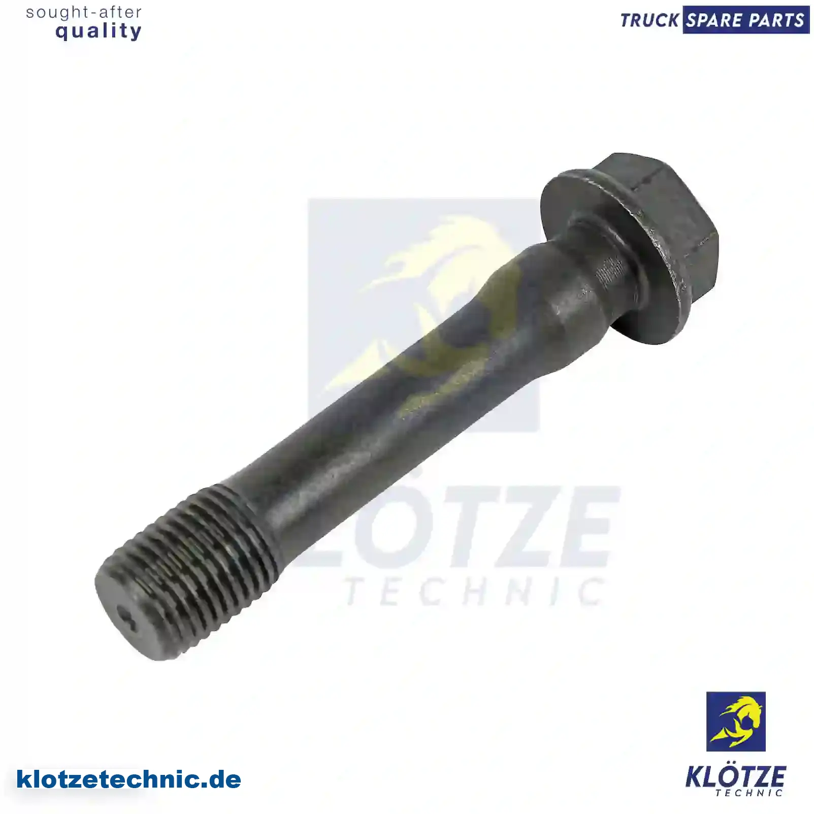 Connecting Rod Screw 060755, 98425915, 98460577, 98460577, 060755, 060755, 98425915, 98460577, 98460577, 060755 || Klötze Technic Spare Part | Engine, Accelerator Pedal, Camshaft, Connecting Rod, Crankcase, Crankshaft, Cylinder Head, Engine Suspension Mountings, Exhaust Manifold, Exhaust Gas Recirculation, Filter Kits, Flywheel Housing, General Overhaul Kits, Engine, Intake Manifold, Oil Cleaner, Oil Cooler, Oil Filter, Oil Pump, Oil Sump, Piston & Liner, Sensor & Switch, Timing Case, Turbocharger, Cooling System, Belt Tensioner, Coolant Filter, Coolant Pipe, Corrosion Prevention Agent, Drive, Expansion Tank, Fan, Intercooler, Monitors & Gauges, Radiator, Thermostat, V-Belt / Timing belt, Water Pump, Fuel System, Electronical Injector Unit, Feed Pump, Fuel Filter, cpl., Fuel Gauge Sender,  Fuel Line, Fuel Pump, Fuel Tank, Injection Line Kit, Injection Pump, Exhaust System, Clutch & Pedal, Gearbox, Propeller Shaft, Axles, Brake System, Hubs & Wheels, Suspension, Leaf Spring, Universal Parts / Accessories, Steering, Electrical System, Cabin