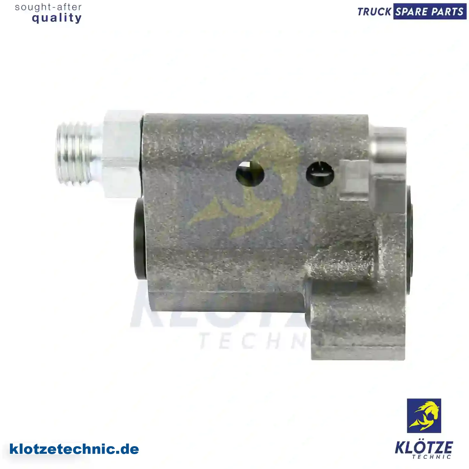 Cylinder, Exhaust Brake 504116043, 504222, 504116043, 504222 || Klötze Technic Spare Part | Engine, Accelerator Pedal, Camshaft, Connecting Rod, Crankcase, Crankshaft, Cylinder Head, Engine Suspension Mountings, Exhaust Manifold, Exhaust Gas Recirculation, Filter Kits, Flywheel Housing, General Overhaul Kits, Engine, Intake Manifold, Oil Cleaner, Oil Cooler, Oil Filter, Oil Pump, Oil Sump, Piston & Liner, Sensor & Switch, Timing Case, Turbocharger, Cooling System, Belt Tensioner, Coolant Filter, Coolant Pipe, Corrosion Prevention Agent, Drive, Expansion Tank, Fan, Intercooler, Monitors & Gauges, Radiator, Thermostat, V-Belt / Timing belt, Water Pump, Fuel System, Electronical Injector Unit, Feed Pump, Fuel Filter, cpl., Fuel Gauge Sender,  Fuel Line, Fuel Pump, Fuel Tank, Injection Line Kit, Injection Pump, Exhaust System, Clutch & Pedal, Gearbox, Propeller Shaft, Axles, Brake System, Hubs & Wheels, Suspension, Leaf Spring, Universal Parts / Accessories, Steering, Electrical System, Cabin