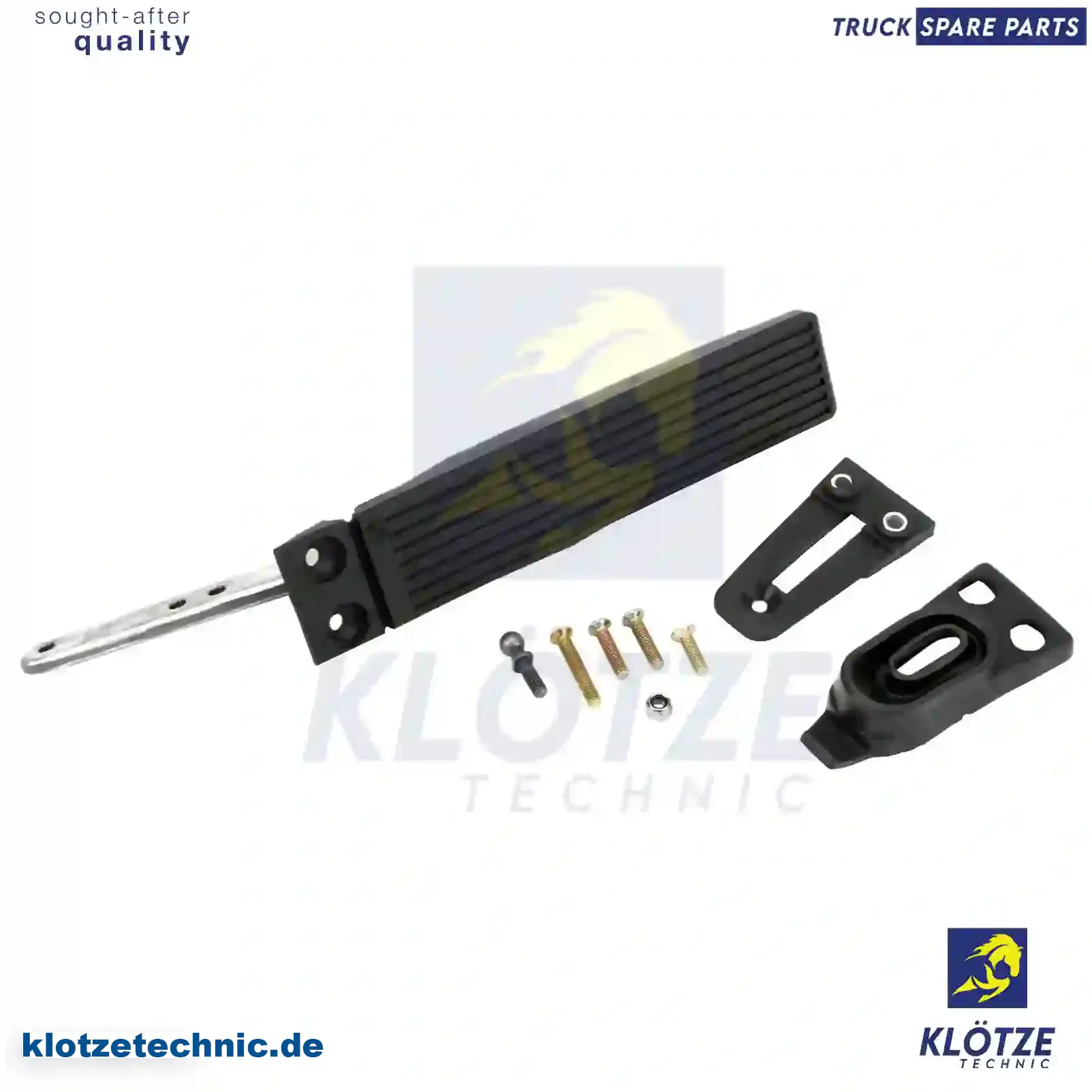 Repair Kit, Accelerator Pedal 3813000004, 3813000104, 3813010032, 6153000004, 6243000104, 6243000304, ZG40024-0008, 3813000004, 3813000104, 3813010032, 6153000004, 6243000104, 6243000304, ZG40024-0008 || Klötze Technic Spare Part | Engine, Accelerator Pedal, Camshaft, Connecting Rod, Crankcase, Crankshaft, Cylinder Head, Engine Suspension Mountings, Exhaust Manifold, Exhaust Gas Recirculation, Filter Kits, Flywheel Housing, General Overhaul Kits, Engine, Intake Manifold, Oil Cleaner, Oil Cooler, Oil Filter, Oil Pump, Oil Sump, Piston & Liner, Sensor & Switch, Timing Case, Turbocharger, Cooling System, Belt Tensioner, Coolant Filter, Coolant Pipe, Corrosion Prevention Agent, Drive, Expansion Tank, Fan, Intercooler, Monitors & Gauges, Radiator, Thermostat, V-Belt / Timing belt, Water Pump, Fuel System, Electronical Injector Unit, Feed Pump, Fuel Filter, cpl., Fuel Gauge Sender,  Fuel Line, Fuel Pump, Fuel Tank, Injection Line Kit, Injection Pump, Exhaust System, Clutch & Pedal, Gearbox, Propeller Shaft, Axles, Brake System, Hubs & Wheels, Suspension, Leaf Spring, Universal Parts / Accessories, Steering, Electrical System, Cabin