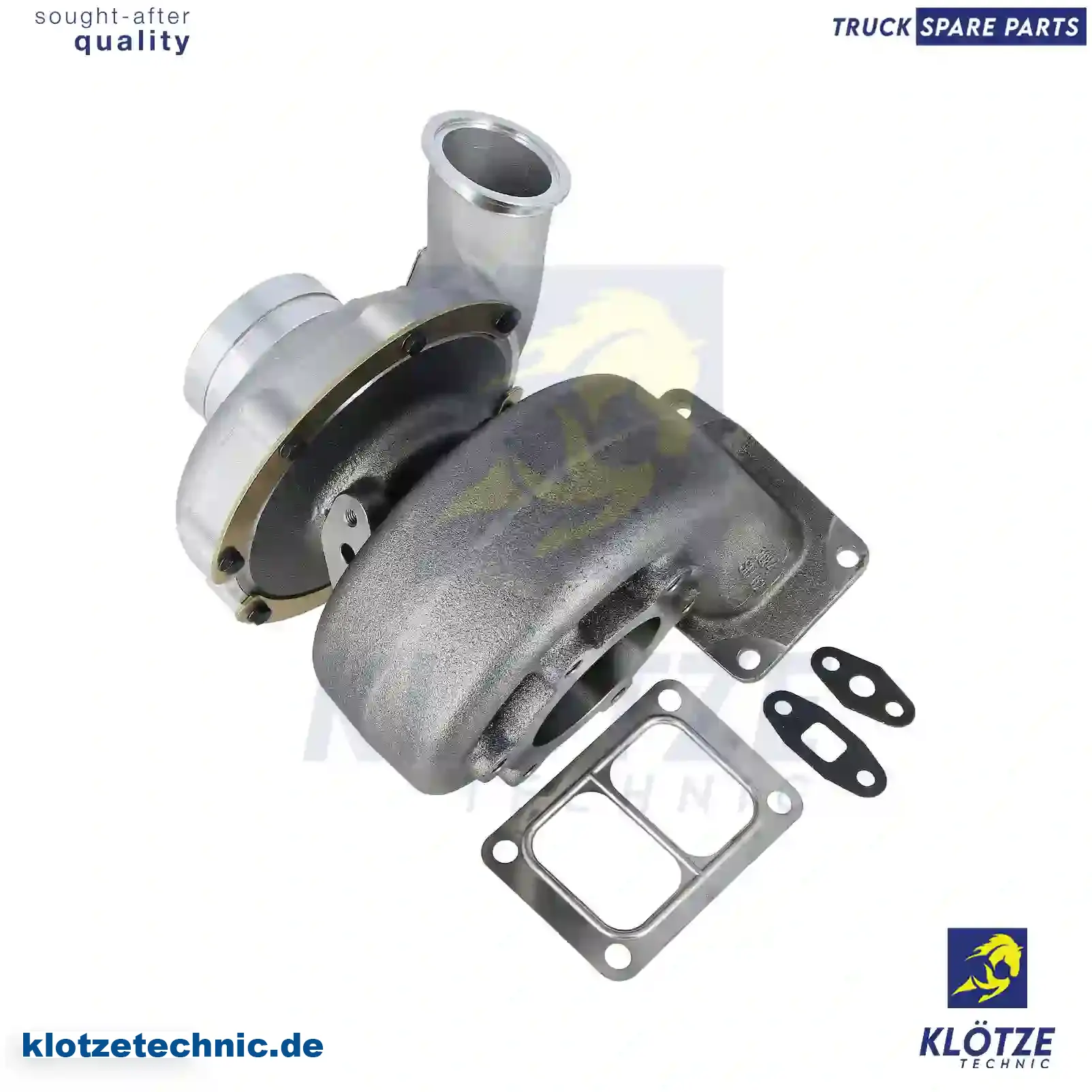 Turbocharger, With Gasket Kit 04818600, 04819761, 04819794, 04840879, 04847181, 04854264, 4840879, 500373230, 500373231, 500373233, 98414561, 98429361, 98462944, 98462946, 98462947, 98488950, 99461011, 11031711, 3526008, 382690, 3826906, 3826911, 468922, 470109, 470509, 470779, 470931, 470932, 470943, 470944, 478030, 478122, 478522, 478673, 478794, 478795, 478995, 5001912, 5002779, 5002885, 5003369, 5003370, 6888576, 8112299, 04818600, 04819761, 04819794, 04840879, 04847181, 04854264, 4840879, 500373230, 500373231, 500373233, 98414561, 98429361, 98462944, 98462946, 98462947, 98488950, 99461011, 11031711, 3526008, 382690, 3826906, 3826911, 468922, 470109, 470509, 470779, 470931, 470932, 470943, 470944, 478030, 478122, 478522, 478673, 478794, 478795, 478995, 5001912, 5002779, 5002885, 5003369, 5003370, 6888576, 8112299 || Klötze Technic Spare Part | Engine, Accelerator Pedal, Camshaft, Connecting Rod, Crankcase, Crankshaft, Cylinder Head, Engine Suspension Mountings, Exhaust Manifold, Exhaust Gas Recirculation, Filter Kits, Flywheel Housing, General Overhaul Kits, Engine, Intake Manifold, Oil Cleaner, Oil Cooler, Oil Filter, Oil Pump, Oil Sump, Piston & Liner, Sensor & Switch, Timing Case, Turbocharger, Cooling System, Belt Tensioner, Coolant Filter, Coolant Pipe, Corrosion Prevention Agent, Drive, Expansion Tank, Fan, Intercooler, Monitors & Gauges, Radiator, Thermostat, V-Belt / Timing belt, Water Pump, Fuel System, Electronical Injector Unit, Feed Pump, Fuel Filter, cpl., Fuel Gauge Sender,  Fuel Line, Fuel Pump, Fuel Tank, Injection Line Kit, Injection Pump, Exhaust System, Clutch & Pedal, Gearbox, Propeller Shaft, Axles, Brake System, Hubs & Wheels, Suspension, Leaf Spring, Universal Parts / Accessories, Steering, Electrical System, Cabin