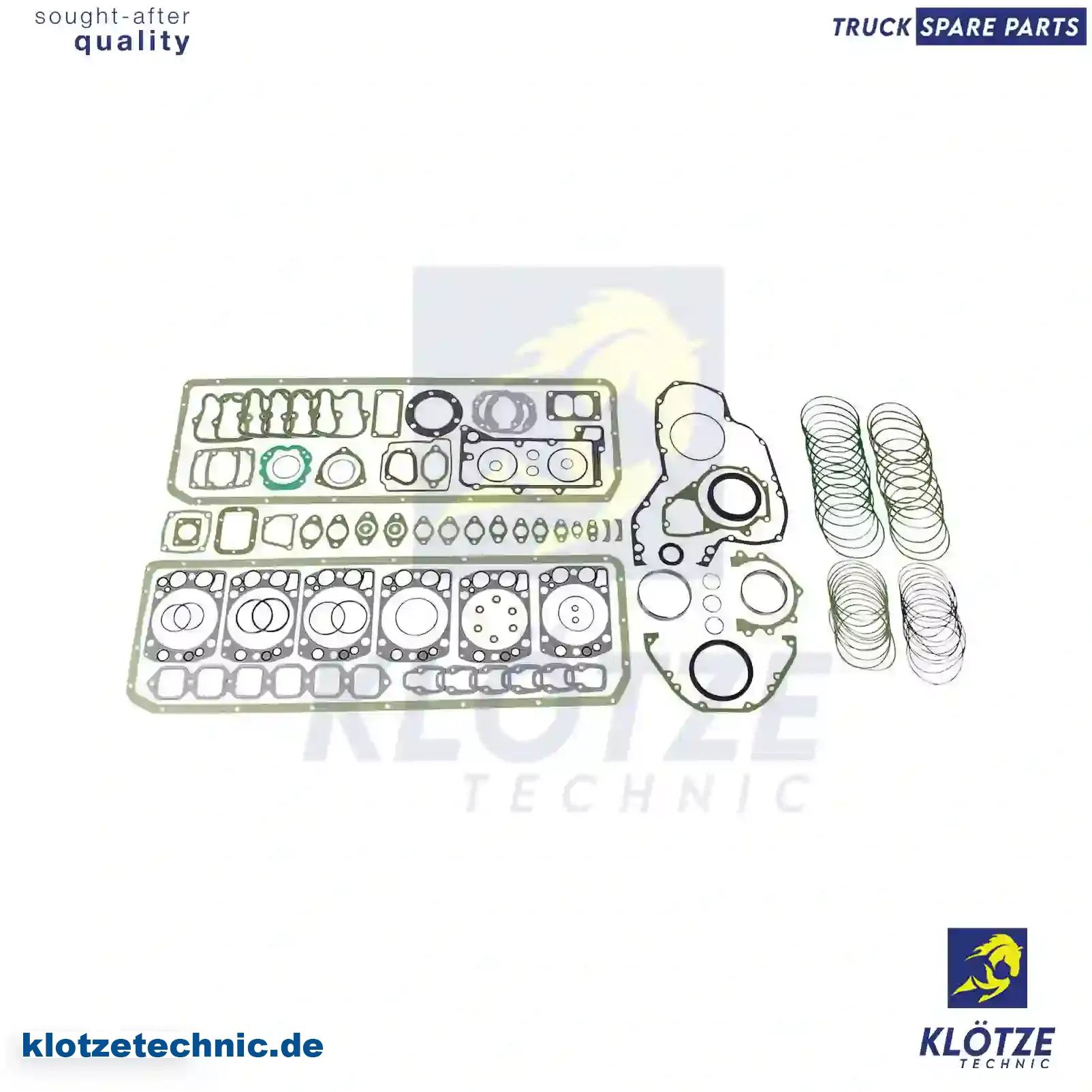 General Overhaul Kit, Complete With Race Rings 51009006398, 51, 51009006398, 51 || Klötze Technic Spare Part | Engine, Accelerator Pedal, Camshaft, Connecting Rod, Crankcase, Crankshaft, Cylinder Head, Engine Suspension Mountings, Exhaust Manifold, Exhaust Gas Recirculation, Filter Kits, Flywheel Housing, General Overhaul Kits, Engine, Intake Manifold, Oil Cleaner, Oil Cooler, Oil Filter, Oil Pump, Oil Sump, Piston & Liner, Sensor & Switch, Timing Case, Turbocharger, Cooling System, Belt Tensioner, Coolant Filter, Coolant Pipe, Corrosion Prevention Agent, Drive, Expansion Tank, Fan, Intercooler, Monitors & Gauges, Radiator, Thermostat, V-Belt / Timing belt, Water Pump, Fuel System, Electronical Injector Unit, Feed Pump, Fuel Filter, cpl., Fuel Gauge Sender,  Fuel Line, Fuel Pump, Fuel Tank, Injection Line Kit, Injection Pump, Exhaust System, Clutch & Pedal, Gearbox, Propeller Shaft, Axles, Brake System, Hubs & Wheels, Suspension, Leaf Spring, Universal Parts / Accessories, Steering, Electrical System, Cabin