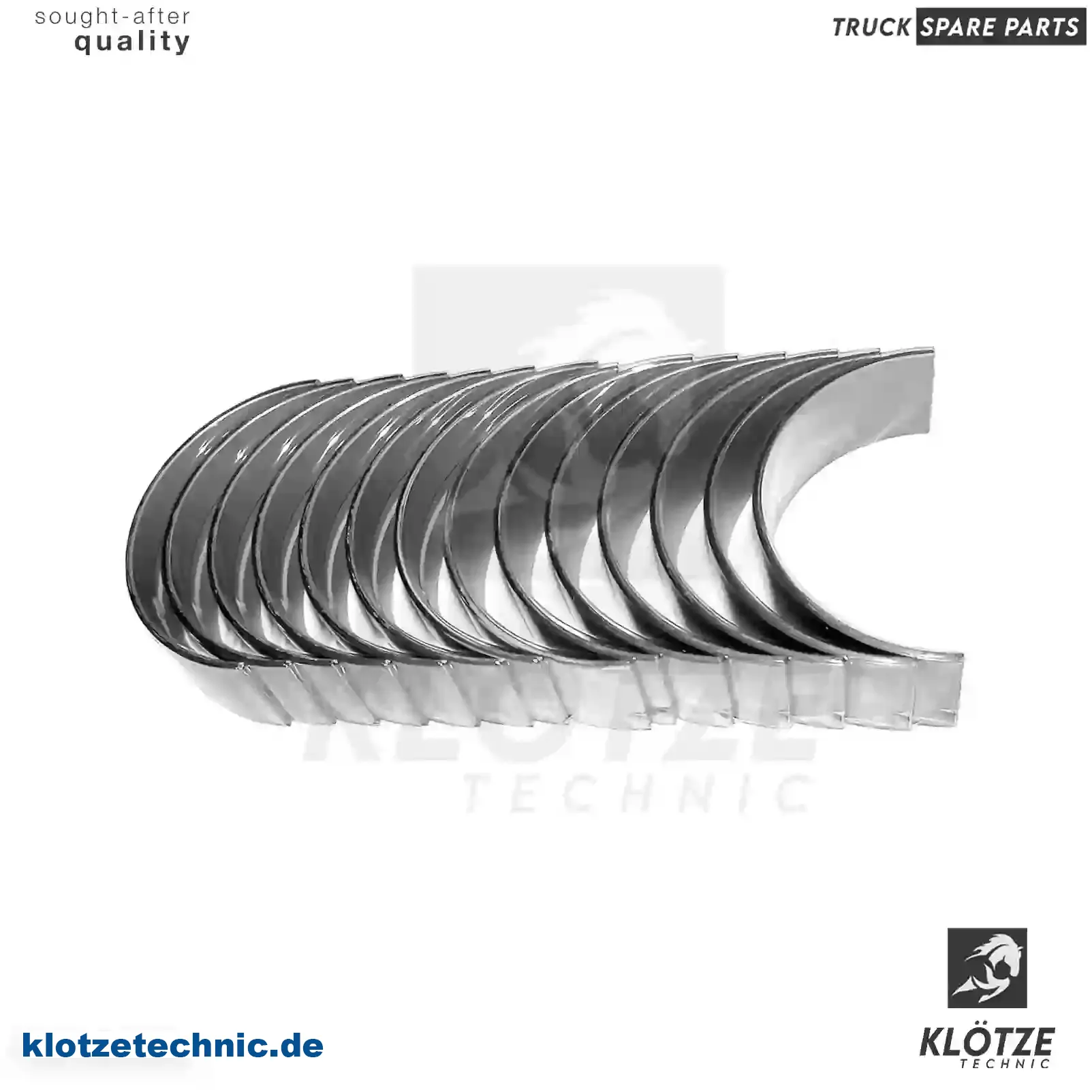 Main Bearing Kit 51011136073S2, 51011136073S2 || Klötze Technic Spare Part | Engine, Accelerator Pedal, Camshaft, Connecting Rod, Crankcase, Crankshaft, Cylinder Head, Engine Suspension Mountings, Exhaust Manifold, Exhaust Gas Recirculation, Filter Kits, Flywheel Housing, General Overhaul Kits, Engine, Intake Manifold, Oil Cleaner, Oil Cooler, Oil Filter, Oil Pump, Oil Sump, Piston & Liner, Sensor & Switch, Timing Case, Turbocharger, Cooling System, Belt Tensioner, Coolant Filter, Coolant Pipe, Corrosion Prevention Agent, Drive, Expansion Tank, Fan, Intercooler, Monitors & Gauges, Radiator, Thermostat, V-Belt / Timing belt, Water Pump, Fuel System, Electronical Injector Unit, Feed Pump, Fuel Filter, cpl., Fuel Gauge Sender,  Fuel Line, Fuel Pump, Fuel Tank, Injection Line Kit, Injection Pump, Exhaust System, Clutch & Pedal, Gearbox, Propeller Shaft, Axles, Brake System, Hubs & Wheels, Suspension, Leaf Spring, Universal Parts / Accessories, Steering, Electrical System, Cabin