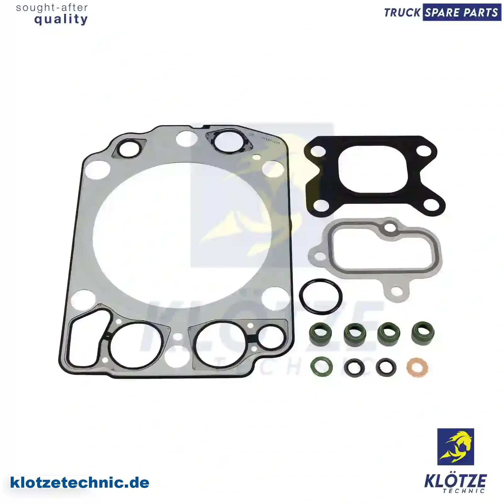 Cylinder Head Gasket Kit 51009006653, 51009006653 || Klötze Technic Spare Part | Engine, Accelerator Pedal, Camshaft, Connecting Rod, Crankcase, Crankshaft, Cylinder Head, Engine Suspension Mountings, Exhaust Manifold, Exhaust Gas Recirculation, Filter Kits, Flywheel Housing, General Overhaul Kits, Engine, Intake Manifold, Oil Cleaner, Oil Cooler, Oil Filter, Oil Pump, Oil Sump, Piston & Liner, Sensor & Switch, Timing Case, Turbocharger, Cooling System, Belt Tensioner, Coolant Filter, Coolant Pipe, Corrosion Prevention Agent, Drive, Expansion Tank, Fan, Intercooler, Monitors & Gauges, Radiator, Thermostat, V-Belt / Timing belt, Water Pump, Fuel System, Electronical Injector Unit, Feed Pump, Fuel Filter, cpl., Fuel Gauge Sender,  Fuel Line, Fuel Pump, Fuel Tank, Injection Line Kit, Injection Pump, Exhaust System, Clutch & Pedal, Gearbox, Propeller Shaft, Axles, Brake System, Hubs & Wheels, Suspension, Leaf Spring, Universal Parts / Accessories, Steering, Electrical System, Cabin