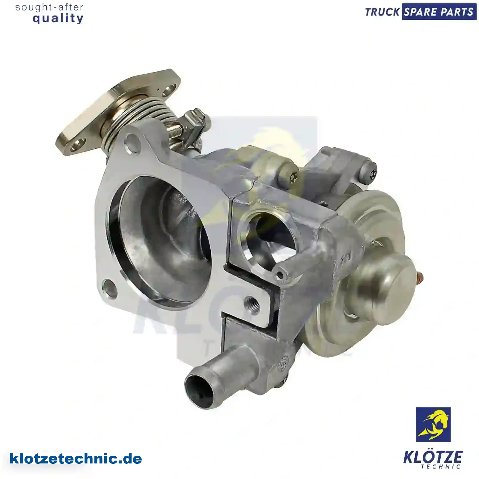 Valve, Exhaust Gas Recirculation 504105569, 504121701, 162642, 504105569, 504121701, 504121701, 504105569, 504121701, 04008160095, 162642, 14300, EGR184, ERV073, ZG02220-0008, 504105569, 504121701, 162642, 504105569, 504121701, 504121701, 504105569, 504121701, 04008160095, 162642, 14300, EGR184, ERV073, ZG02220-0008 || Klötze Technic Spare Part | Engine, Accelerator Pedal, Camshaft, Connecting Rod, Crankcase, Crankshaft, Cylinder Head, Engine Suspension Mountings, Exhaust Manifold, Exhaust Gas Recirculation, Filter Kits, Flywheel Housing, General Overhaul Kits, Engine, Intake Manifold, Oil Cleaner, Oil Cooler, Oil Filter, Oil Pump, Oil Sump, Piston & Liner, Sensor & Switch, Timing Case, Turbocharger, Cooling System, Belt Tensioner, Coolant Filter, Coolant Pipe, Corrosion Prevention Agent, Drive, Expansion Tank, Fan, Intercooler, Monitors & Gauges, Radiator, Thermostat, V-Belt / Timing belt, Water Pump, Fuel System, Electronical Injector Unit, Feed Pump, Fuel Filter, cpl., Fuel Gauge Sender,  Fuel Line, Fuel Pump, Fuel Tank, Injection Line Kit, Injection Pump, Exhaust System, Clutch & Pedal, Gearbox, Propeller Shaft, Axles, Brake System, Hubs & Wheels, Suspension, Leaf Spring, Universal Parts / Accessories, Steering, Electrical System, Cabin