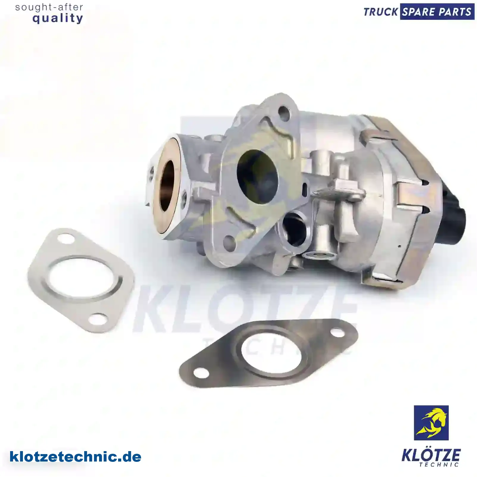 Valve, Exhaust Gas Recirculation 71789686, 71793436, 9659694780, 9665752480, 1618HQ, 1618R5, 71789686, 71793436, 9659694780, 9665752480, 96657524, 1384616, 1466340, 1480560, 1715125, 1787017, 1788657, 6C1Q-9D475-AF, 6C1Q-9D475-AG, 8C1Q-9D475-BA, 71789686, 71793436, 9659694780, 9665752480, LR006650, 1618HQ, 1618R5, 14330, EGR192, ERV103, 71789686, 71793436, 9659694780, 9665752480, 1618HQ, 1618R5, 71789686, 71793436, 9659694780, 9665752480, 96657524, 1384616, 1466340, 1480560, 1715125, 1787017, 1788657, 6C1Q-9D475-AF, 6C1Q-9D475-AG, 8C1Q-9D475-BA, 71789686, 71793436, 9659694780, 9665752480, LR006650, 1618HQ, 1618R5, 14330, EGR192, ERV103 || Klötze Technic Spare Part | Engine, Accelerator Pedal, Camshaft, Connecting Rod, Crankcase, Crankshaft, Cylinder Head, Engine Suspension Mountings, Exhaust Manifold, Exhaust Gas Recirculation, Filter Kits, Flywheel Housing, General Overhaul Kits, Engine, Intake Manifold, Oil Cleaner, Oil Cooler, Oil Filter, Oil Pump, Oil Sump, Piston & Liner, Sensor & Switch, Timing Case, Turbocharger, Cooling System, Belt Tensioner, Coolant Filter, Coolant Pipe, Corrosion Prevention Agent, Drive, Expansion Tank, Fan, Intercooler, Monitors & Gauges, Radiator, Thermostat, V-Belt / Timing belt, Water Pump, Fuel System, Electronical Injector Unit, Feed Pump, Fuel Filter, cpl., Fuel Gauge Sender,  Fuel Line, Fuel Pump, Fuel Tank, Injection Line Kit, Injection Pump, Exhaust System, Clutch & Pedal, Gearbox, Propeller Shaft, Axles, Brake System, Hubs & Wheels, Suspension, Leaf Spring, Universal Parts / Accessories, Steering, Electrical System, Cabin