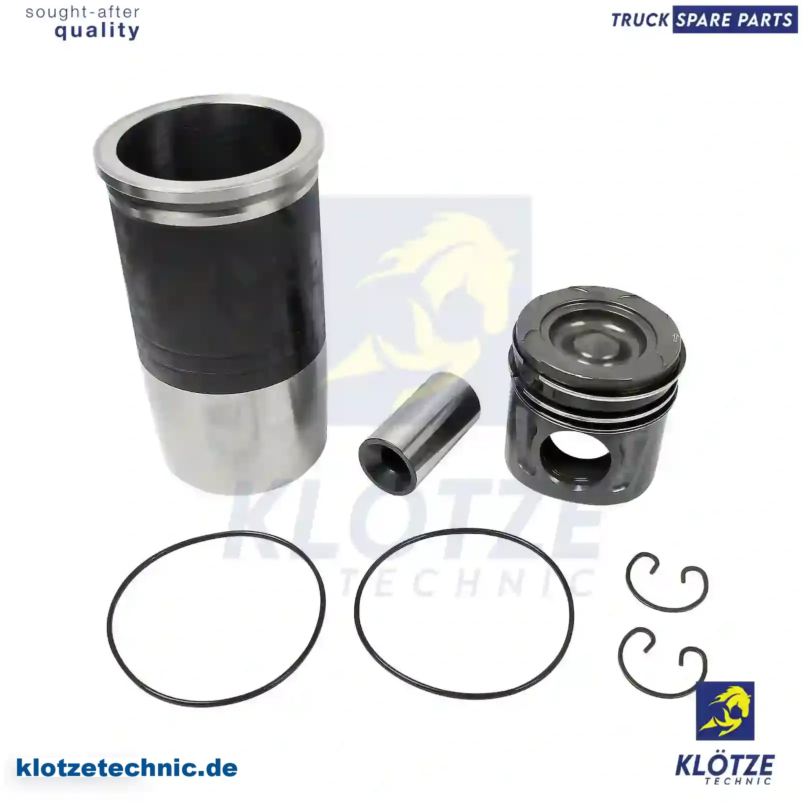 Piston with liner, 51012010417S, 51025006298S || Klötze Technic Spare Part | Engine, Accelerator Pedal, Camshaft, Connecting Rod, Crankcase, Crankshaft, Cylinder Head, Engine Suspension Mountings, Exhaust Manifold, Exhaust Gas Recirculation, Filter Kits, Flywheel Housing, General Overhaul Kits, Engine, Intake Manifold, Oil Cleaner, Oil Cooler, Oil Filter, Oil Pump, Oil Sump, Piston & Liner, Sensor & Switch, Timing Case, Turbocharger, Cooling System, Belt Tensioner, Coolant Filter, Coolant Pipe, Corrosion Prevention Agent, Drive, Expansion Tank, Fan, Intercooler, Monitors & Gauges, Radiator, Thermostat, V-Belt / Timing belt, Water Pump, Fuel System, Electronical Injector Unit, Feed Pump, Fuel Filter, cpl., Fuel Gauge Sender,  Fuel Line, Fuel Pump, Fuel Tank, Injection Line Kit, Injection Pump, Exhaust System, Clutch & Pedal, Gearbox, Propeller Shaft, Axles, Brake System, Hubs & Wheels, Suspension, Leaf Spring, Universal Parts / Accessories, Steering, Electrical System, Cabin