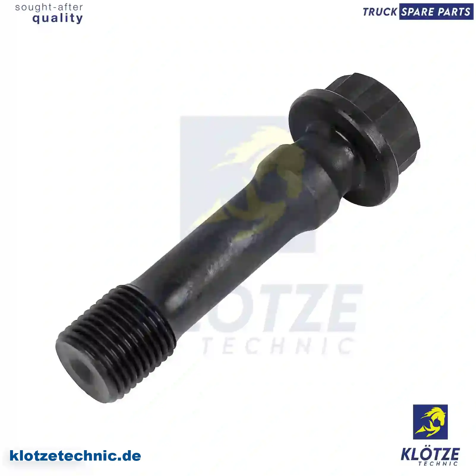 Connecting Rod Screw 51900210004, ,, 51900210004, , || Klötze Technic Spare Part | Engine, Accelerator Pedal, Camshaft, Connecting Rod, Crankcase, Crankshaft, Cylinder Head, Engine Suspension Mountings, Exhaust Manifold, Exhaust Gas Recirculation, Filter Kits, Flywheel Housing, General Overhaul Kits, Engine, Intake Manifold, Oil Cleaner, Oil Cooler, Oil Filter, Oil Pump, Oil Sump, Piston & Liner, Sensor & Switch, Timing Case, Turbocharger, Cooling System, Belt Tensioner, Coolant Filter, Coolant Pipe, Corrosion Prevention Agent, Drive, Expansion Tank, Fan, Intercooler, Monitors & Gauges, Radiator, Thermostat, V-Belt / Timing belt, Water Pump, Fuel System, Electronical Injector Unit, Feed Pump, Fuel Filter, cpl., Fuel Gauge Sender,  Fuel Line, Fuel Pump, Fuel Tank, Injection Line Kit, Injection Pump, Exhaust System, Clutch & Pedal, Gearbox, Propeller Shaft, Axles, Brake System, Hubs & Wheels, Suspension, Leaf Spring, Universal Parts / Accessories, Steering, Electrical System, Cabin