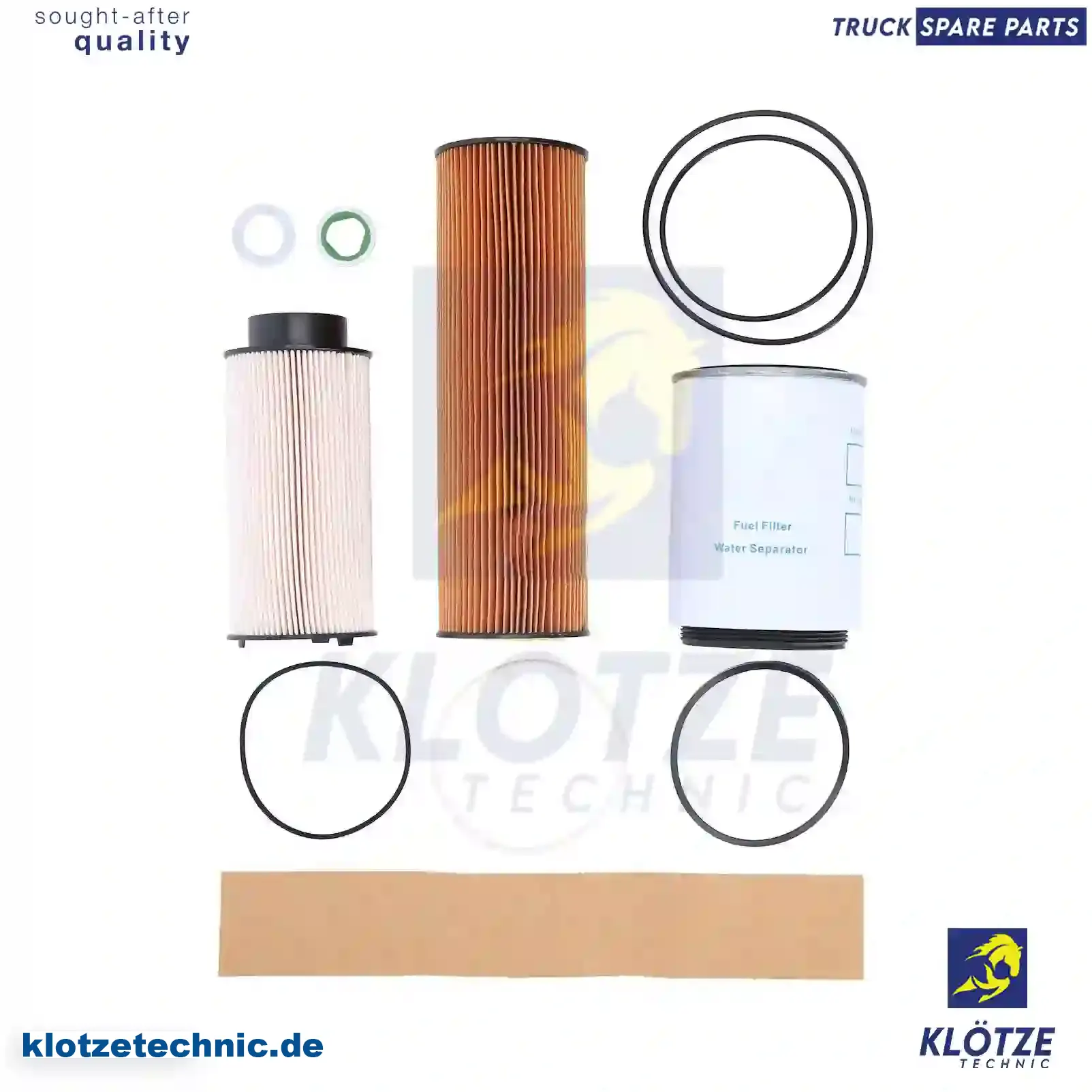 Service Kit 2254341, 2277576, 2254341, 2277576 || Klötze Technic Spare Part | Engine, Accelerator Pedal, Camshaft, Connecting Rod, Crankcase, Crankshaft, Cylinder Head, Engine Suspension Mountings, Exhaust Manifold, Exhaust Gas Recirculation, Filter Kits, Flywheel Housing, General Overhaul Kits, Engine, Intake Manifold, Oil Cleaner, Oil Cooler, Oil Filter, Oil Pump, Oil Sump, Piston & Liner, Sensor & Switch, Timing Case, Turbocharger, Cooling System, Belt Tensioner, Coolant Filter, Coolant Pipe, Corrosion Prevention Agent, Drive, Expansion Tank, Fan, Intercooler, Monitors & Gauges, Radiator, Thermostat, V-Belt / Timing belt, Water Pump, Fuel System, Electronical Injector Unit, Feed Pump, Fuel Filter, cpl., Fuel Gauge Sender,  Fuel Line, Fuel Pump, Fuel Tank, Injection Line Kit, Injection Pump, Exhaust System, Clutch & Pedal, Gearbox, Propeller Shaft, Axles, Brake System, Hubs & Wheels, Suspension, Leaf Spring, Universal Parts / Accessories, Steering, Electrical System, Cabin