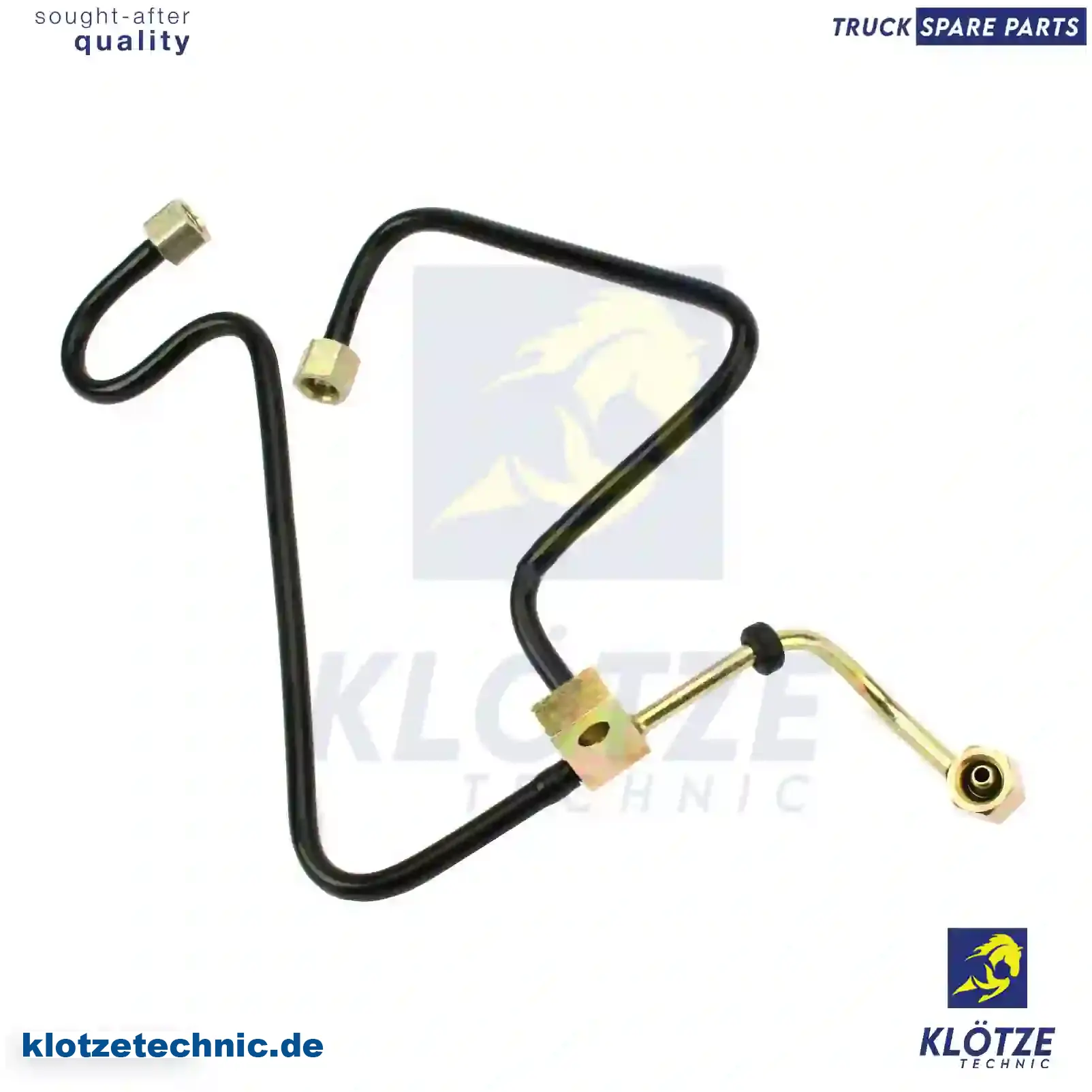 Oil Delivery Line 3551870282, 3551870282 || Klötze Technic Spare Part | Engine, Accelerator Pedal, Camshaft, Connecting Rod, Crankcase, Crankshaft, Cylinder Head, Engine Suspension Mountings, Exhaust Manifold, Exhaust Gas Recirculation, Filter Kits, Flywheel Housing, General Overhaul Kits, Engine, Intake Manifold, Oil Cleaner, Oil Cooler, Oil Filter, Oil Pump, Oil Sump, Piston & Liner, Sensor & Switch, Timing Case, Turbocharger, Cooling System, Belt Tensioner, Coolant Filter, Coolant Pipe, Corrosion Prevention Agent, Drive, Expansion Tank, Fan, Intercooler, Monitors & Gauges, Radiator, Thermostat, V-Belt / Timing belt, Water Pump, Fuel System, Electronical Injector Unit, Feed Pump, Fuel Filter, cpl., Fuel Gauge Sender,  Fuel Line, Fuel Pump, Fuel Tank, Injection Line Kit, Injection Pump, Exhaust System, Clutch & Pedal, Gearbox, Propeller Shaft, Axles, Brake System, Hubs & Wheels, Suspension, Leaf Spring, Universal Parts / Accessories, Steering, Electrical System, Cabin