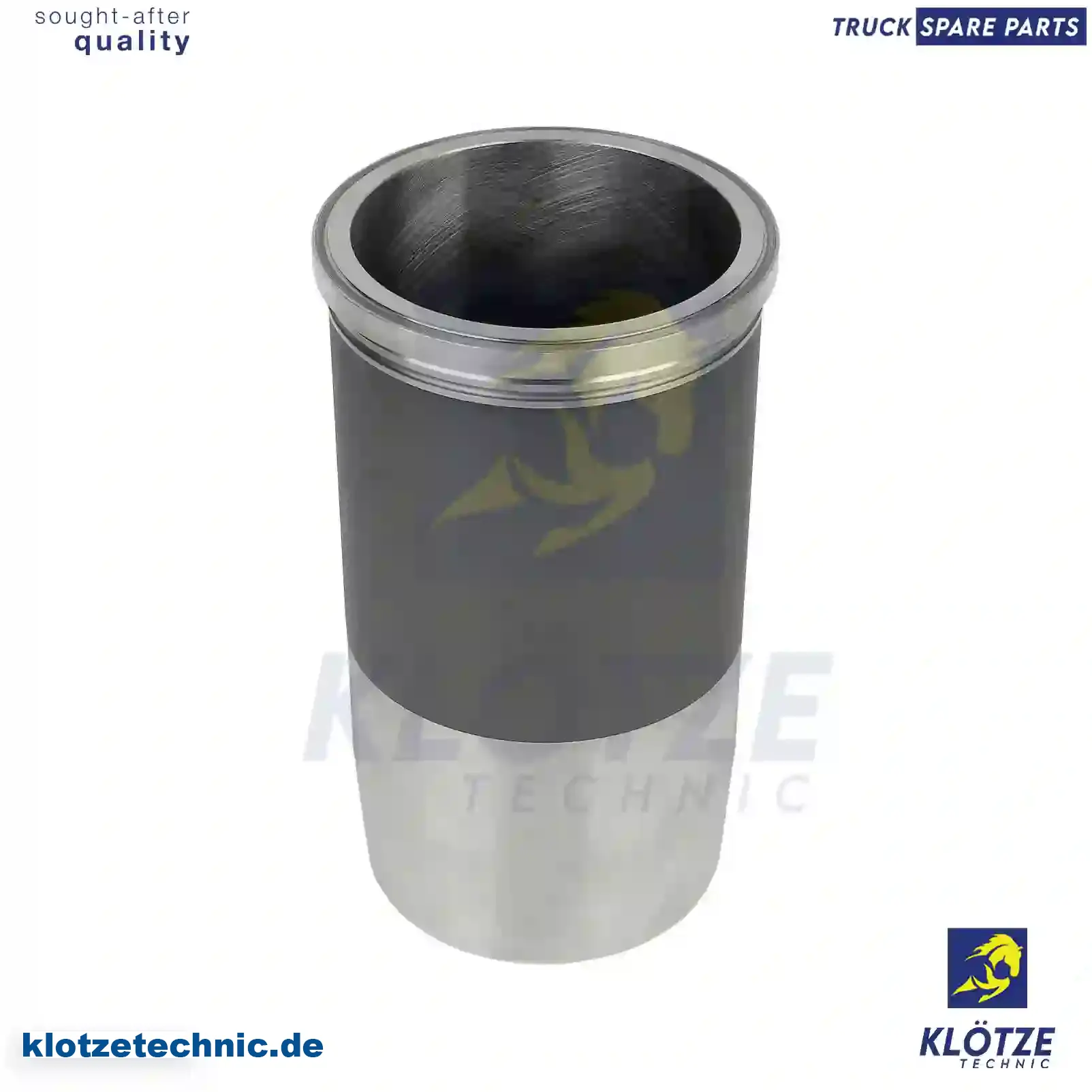 Cylinder Liner, Without Seal Rings 51012010265, 51012010309, 51012010372, 51012010385, 51012010391, 51012010398, 51012010403, 51012010404, 51012010432, 51012010468, 51025017556, 51025017570, 51025017571, 51012010265, 51012010309, 51012010372, 51012010385, 51012010391, 51012010398, 51012010403, 51012010404, 51012010432, 51012010468, 51025017556, 51025017570, 51025017571 || Klötze Technic Spare Part | Engine, Accelerator Pedal, Camshaft, Connecting Rod, Crankcase, Crankshaft, Cylinder Head, Engine Suspension Mountings, Exhaust Manifold, Exhaust Gas Recirculation, Filter Kits, Flywheel Housing, General Overhaul Kits, Engine, Intake Manifold, Oil Cleaner, Oil Cooler, Oil Filter, Oil Pump, Oil Sump, Piston & Liner, Sensor & Switch, Timing Case, Turbocharger, Cooling System, Belt Tensioner, Coolant Filter, Coolant Pipe, Corrosion Prevention Agent, Drive, Expansion Tank, Fan, Intercooler, Monitors & Gauges, Radiator, Thermostat, V-Belt / Timing belt, Water Pump, Fuel System, Electronical Injector Unit, Feed Pump, Fuel Filter, cpl., Fuel Gauge Sender,  Fuel Line, Fuel Pump, Fuel Tank, Injection Line Kit, Injection Pump, Exhaust System, Clutch & Pedal, Gearbox, Propeller Shaft, Axles, Brake System, Hubs & Wheels, Suspension, Leaf Spring, Universal Parts / Accessories, Steering, Electrical System, Cabin