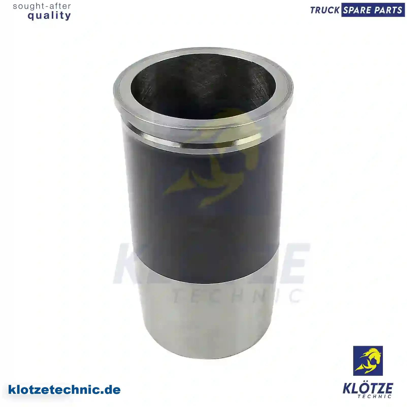 Cylinder Liner, Without Seal Rings 51012010417, 51012010417 || Klötze Technic Spare Part | Engine, Accelerator Pedal, Camshaft, Connecting Rod, Crankcase, Crankshaft, Cylinder Head, Engine Suspension Mountings, Exhaust Manifold, Exhaust Gas Recirculation, Filter Kits, Flywheel Housing, General Overhaul Kits, Engine, Intake Manifold, Oil Cleaner, Oil Cooler, Oil Filter, Oil Pump, Oil Sump, Piston & Liner, Sensor & Switch, Timing Case, Turbocharger, Cooling System, Belt Tensioner, Coolant Filter, Coolant Pipe, Corrosion Prevention Agent, Drive, Expansion Tank, Fan, Intercooler, Monitors & Gauges, Radiator, Thermostat, V-Belt / Timing belt, Water Pump, Fuel System, Electronical Injector Unit, Feed Pump, Fuel Filter, cpl., Fuel Gauge Sender,  Fuel Line, Fuel Pump, Fuel Tank, Injection Line Kit, Injection Pump, Exhaust System, Clutch & Pedal, Gearbox, Propeller Shaft, Axles, Brake System, Hubs & Wheels, Suspension, Leaf Spring, Universal Parts / Accessories, Steering, Electrical System, Cabin