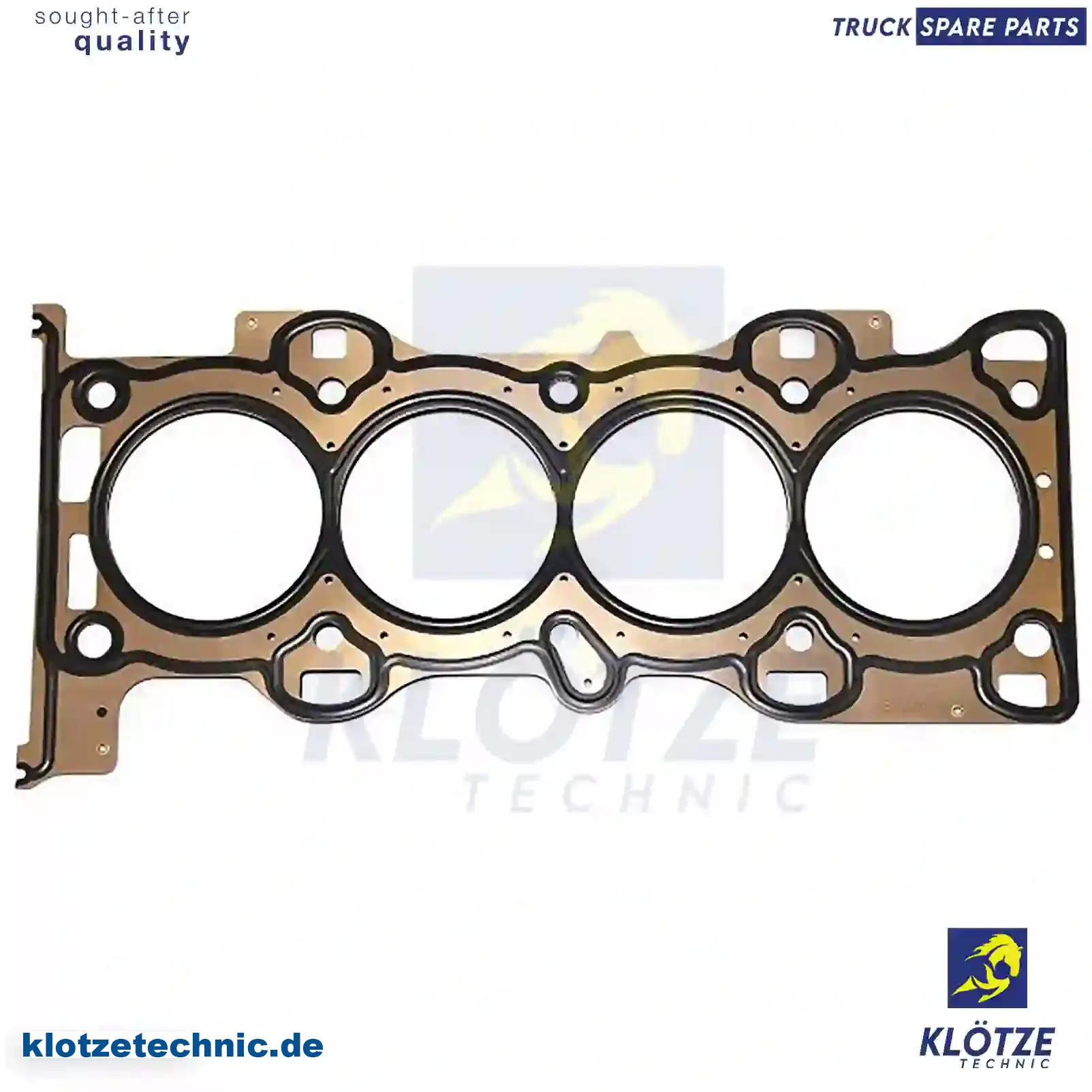 Cylinder Head Gasket 1124372, 1129043, 1229872, 1S7G-6051-AA, 1S7G-6051-AH, 1S7G-6051-AJ, L30910271, LF0110271, LF0210271, 30777325, 31370553, 1124372, 1129043, 1229872, 1S7G-6051-AA, 1S7G-6051-AH, 1S7G-6051-AJ, L30910271, LF0110271, LF0210271, 30777325, 31370553 || Klötze Technic Spare Part | Engine, Accelerator Pedal, Camshaft, Connecting Rod, Crankcase, Crankshaft, Cylinder Head, Engine Suspension Mountings, Exhaust Manifold, Exhaust Gas Recirculation, Filter Kits, Flywheel Housing, General Overhaul Kits, Engine, Intake Manifold, Oil Cleaner, Oil Cooler, Oil Filter, Oil Pump, Oil Sump, Piston & Liner, Sensor & Switch, Timing Case, Turbocharger, Cooling System, Belt Tensioner, Coolant Filter, Coolant Pipe, Corrosion Prevention Agent, Drive, Expansion Tank, Fan, Intercooler, Monitors & Gauges, Radiator, Thermostat, V-Belt / Timing belt, Water Pump, Fuel System, Electronical Injector Unit, Feed Pump, Fuel Filter, cpl., Fuel Gauge Sender,  Fuel Line, Fuel Pump, Fuel Tank, Injection Line Kit, Injection Pump, Exhaust System, Clutch & Pedal, Gearbox, Propeller Shaft, Axles, Brake System, Hubs & Wheels, Suspension, Leaf Spring, Universal Parts / Accessories, Steering, Electrical System, Cabin