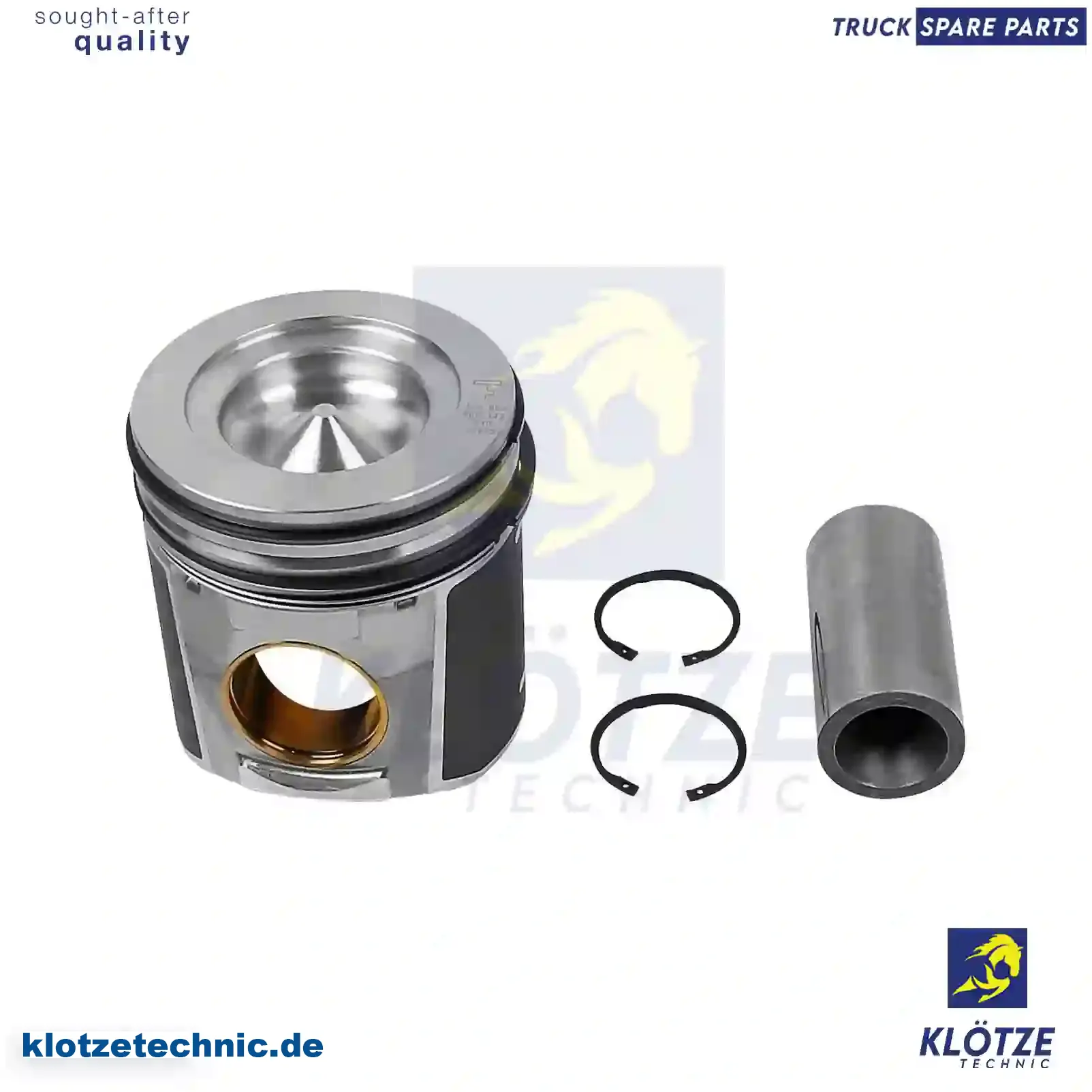 Piston, Complete With Rings 02996141, 02996319, 02996796, 02997436, 2996141, 2996319, 2996796, 2997436, 500054837, 500054838, 02996141, 02996319, 02996796, 02997436, 2996141, 2996319, 2996796, 2997436, 500054837, 500054838 || Klötze Technic Spare Part | Engine, Accelerator Pedal, Camshaft, Connecting Rod, Crankcase, Crankshaft, Cylinder Head, Engine Suspension Mountings, Exhaust Manifold, Exhaust Gas Recirculation, Filter Kits, Flywheel Housing, General Overhaul Kits, Engine, Intake Manifold, Oil Cleaner, Oil Cooler, Oil Filter, Oil Pump, Oil Sump, Piston & Liner, Sensor & Switch, Timing Case, Turbocharger, Cooling System, Belt Tensioner, Coolant Filter, Coolant Pipe, Corrosion Prevention Agent, Drive, Expansion Tank, Fan, Intercooler, Monitors & Gauges, Radiator, Thermostat, V-Belt / Timing belt, Water Pump, Fuel System, Electronical Injector Unit, Feed Pump, Fuel Filter, cpl., Fuel Gauge Sender,  Fuel Line, Fuel Pump, Fuel Tank, Injection Line Kit, Injection Pump, Exhaust System, Clutch & Pedal, Gearbox, Propeller Shaft, Axles, Brake System, Hubs & Wheels, Suspension, Leaf Spring, Universal Parts / Accessories, Steering, Electrical System, Cabin