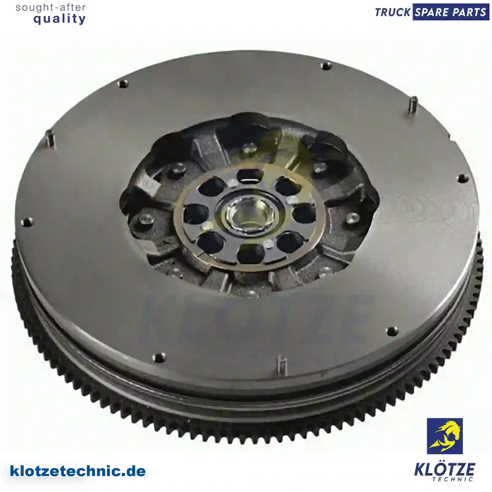 Dual-Mass Flywheel 93168727, 95511635, 4408484, 4420984, 123005719R, 123106282R, 93168727, 95511635, 4408484, 4420984, 123005719R, 123106282R || Klötze Technic Spare Part | Engine, Accelerator Pedal, Camshaft, Connecting Rod, Crankcase, Crankshaft, Cylinder Head, Engine Suspension Mountings, Exhaust Manifold, Exhaust Gas Recirculation, Filter Kits, Flywheel Housing, General Overhaul Kits, Engine, Intake Manifold, Oil Cleaner, Oil Cooler, Oil Filter, Oil Pump, Oil Sump, Piston & Liner, Sensor & Switch, Timing Case, Turbocharger, Cooling System, Belt Tensioner, Coolant Filter, Coolant Pipe, Corrosion Prevention Agent, Drive, Expansion Tank, Fan, Intercooler, Monitors & Gauges, Radiator, Thermostat, V-Belt / Timing belt, Water Pump, Fuel System, Electronical Injector Unit, Feed Pump, Fuel Filter, cpl., Fuel Gauge Sender,  Fuel Line, Fuel Pump, Fuel Tank, Injection Line Kit, Injection Pump, Exhaust System, Clutch & Pedal, Gearbox, Propeller Shaft, Axles, Brake System, Hubs & Wheels, Suspension, Leaf Spring, Universal Parts / Accessories, Steering, Electrical System, Cabin