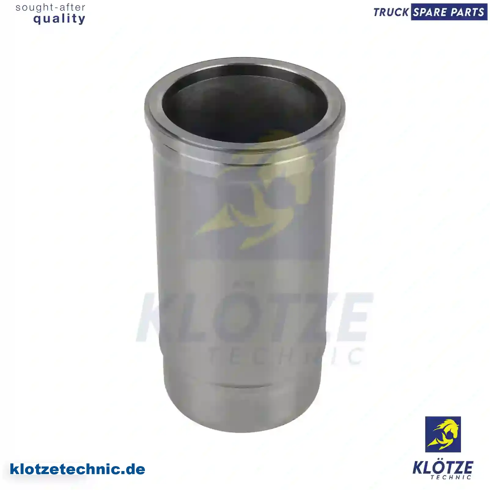 Cylinder Liner, Without Seal Sings 1344720, , ,, 1344720, , , || Klötze Technic Spare Part | Engine, Accelerator Pedal, Camshaft, Connecting Rod, Crankcase, Crankshaft, Cylinder Head, Engine Suspension Mountings, Exhaust Manifold, Exhaust Gas Recirculation, Filter Kits, Flywheel Housing, General Overhaul Kits, Engine, Intake Manifold, Oil Cleaner, Oil Cooler, Oil Filter, Oil Pump, Oil Sump, Piston & Liner, Sensor & Switch, Timing Case, Turbocharger, Cooling System, Belt Tensioner, Coolant Filter, Coolant Pipe, Corrosion Prevention Agent, Drive, Expansion Tank, Fan, Intercooler, Monitors & Gauges, Radiator, Thermostat, V-Belt / Timing belt, Water Pump, Fuel System, Electronical Injector Unit, Feed Pump, Fuel Filter, cpl., Fuel Gauge Sender,  Fuel Line, Fuel Pump, Fuel Tank, Injection Line Kit, Injection Pump, Exhaust System, Clutch & Pedal, Gearbox, Propeller Shaft, Axles, Brake System, Hubs & Wheels, Suspension, Leaf Spring, Universal Parts / Accessories, Steering, Electrical System, Cabin