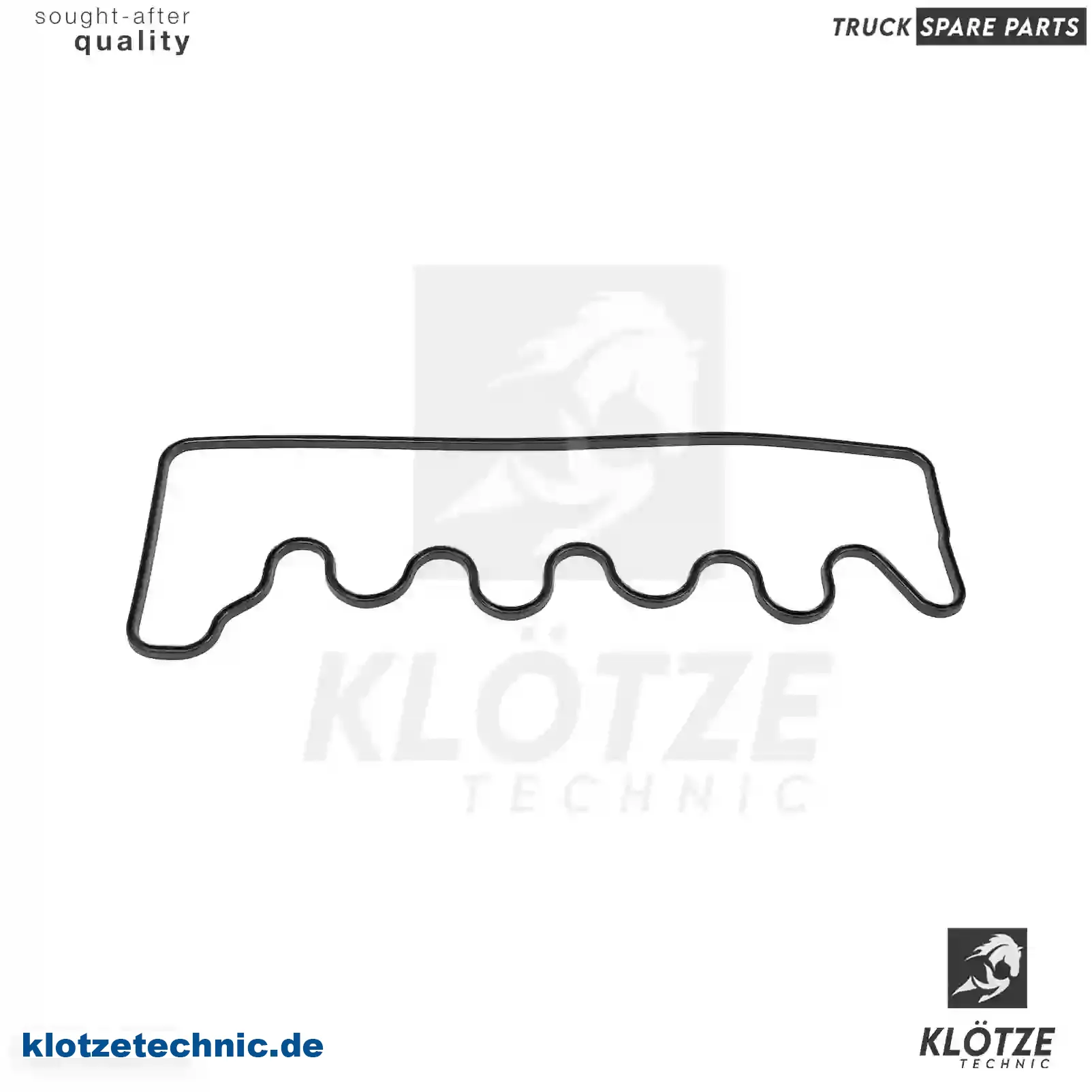 Gasket, Cylinder Head Cover 5013019, 6170160080, 6170160180, 5013019, 6170160080, 6170160180 || Klötze Technic Spare Part | Engine, Accelerator Pedal, Camshaft, Connecting Rod, Crankcase, Crankshaft, Cylinder Head, Engine Suspension Mountings, Exhaust Manifold, Exhaust Gas Recirculation, Filter Kits, Flywheel Housing, General Overhaul Kits, Engine, Intake Manifold, Oil Cleaner, Oil Cooler, Oil Filter, Oil Pump, Oil Sump, Piston & Liner, Sensor & Switch, Timing Case, Turbocharger, Cooling System, Belt Tensioner, Coolant Filter, Coolant Pipe, Corrosion Prevention Agent, Drive, Expansion Tank, Fan, Intercooler, Monitors & Gauges, Radiator, Thermostat, V-Belt / Timing belt, Water Pump, Fuel System, Electronical Injector Unit, Feed Pump, Fuel Filter, cpl., Fuel Gauge Sender,  Fuel Line, Fuel Pump, Fuel Tank, Injection Line Kit, Injection Pump, Exhaust System, Clutch & Pedal, Gearbox, Propeller Shaft, Axles, Brake System, Hubs & Wheels, Suspension, Leaf Spring, Universal Parts / Accessories, Steering, Electrical System, Cabin