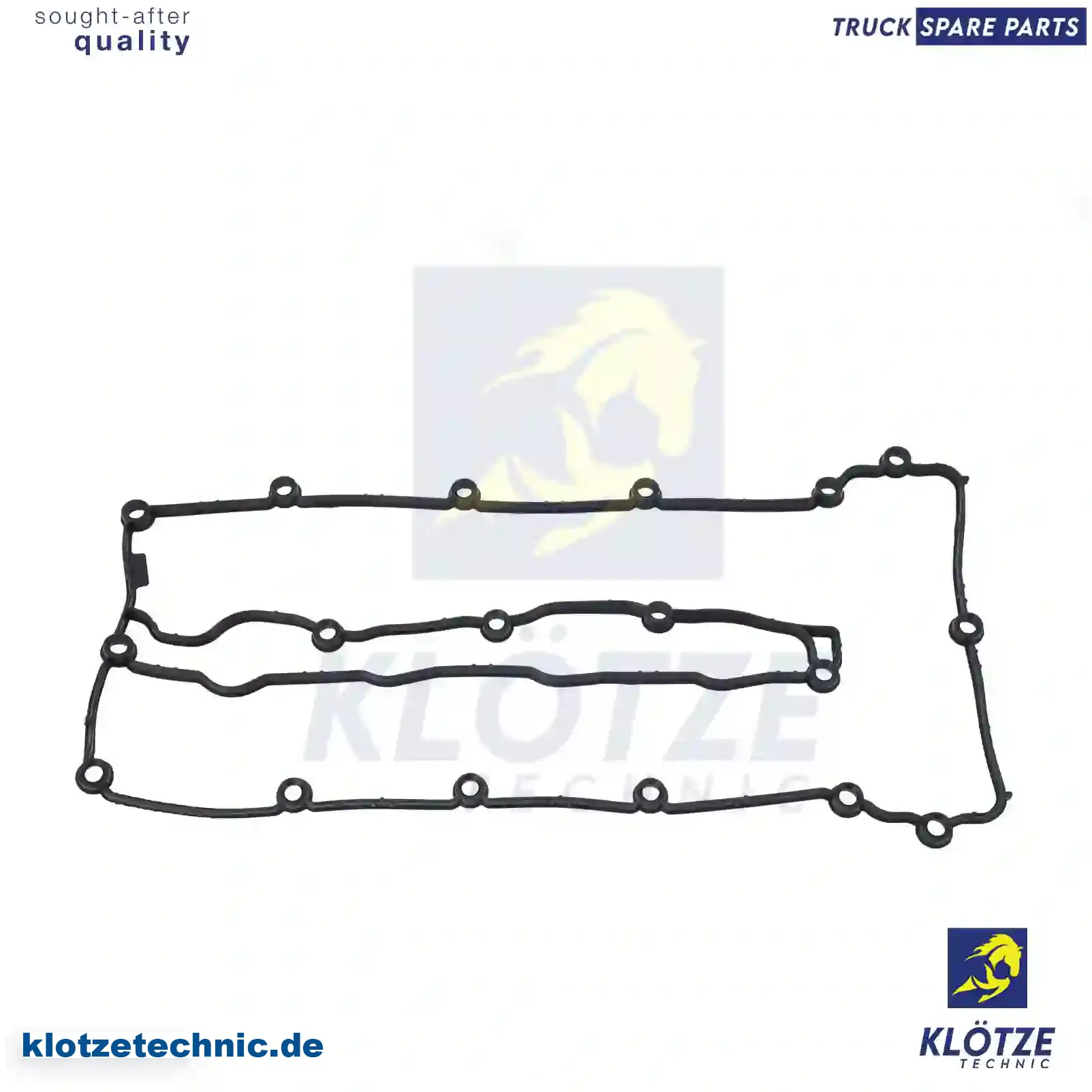 Gasket, Cylinder Head Cover 6510160021, 6510160021 || Klötze Technic Spare Part | Engine, Accelerator Pedal, Camshaft, Connecting Rod, Crankcase, Crankshaft, Cylinder Head, Engine Suspension Mountings, Exhaust Manifold, Exhaust Gas Recirculation, Filter Kits, Flywheel Housing, General Overhaul Kits, Engine, Intake Manifold, Oil Cleaner, Oil Cooler, Oil Filter, Oil Pump, Oil Sump, Piston & Liner, Sensor & Switch, Timing Case, Turbocharger, Cooling System, Belt Tensioner, Coolant Filter, Coolant Pipe, Corrosion Prevention Agent, Drive, Expansion Tank, Fan, Intercooler, Monitors & Gauges, Radiator, Thermostat, V-Belt / Timing belt, Water Pump, Fuel System, Electronical Injector Unit, Feed Pump, Fuel Filter, cpl., Fuel Gauge Sender,  Fuel Line, Fuel Pump, Fuel Tank, Injection Line Kit, Injection Pump, Exhaust System, Clutch & Pedal, Gearbox, Propeller Shaft, Axles, Brake System, Hubs & Wheels, Suspension, Leaf Spring, Universal Parts / Accessories, Steering, Electrical System, Cabin