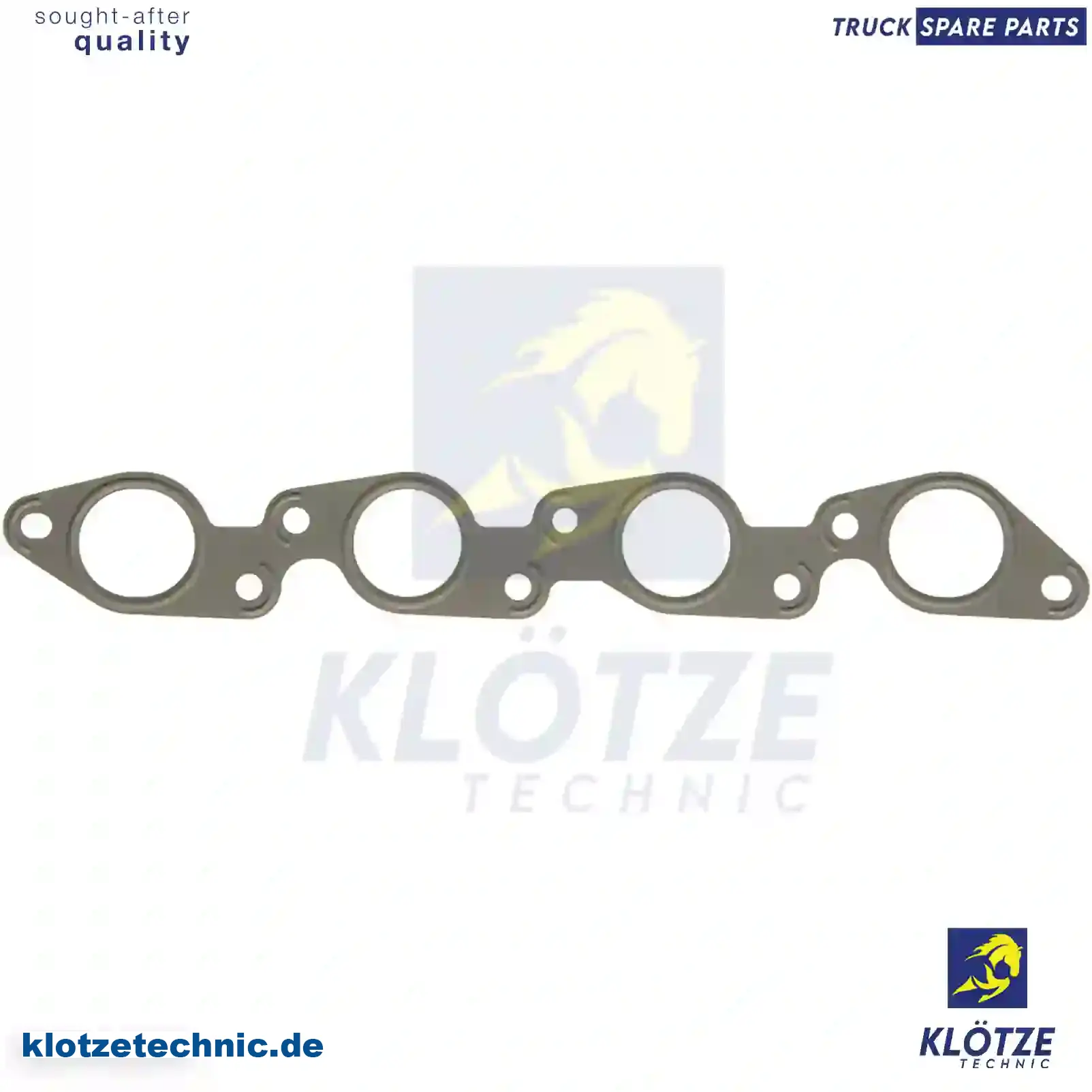 Gasket, Exhaust Manifold 6011420280, 6011420280 || Klötze Technic Spare Part | Engine, Accelerator Pedal, Camshaft, Connecting Rod, Crankcase, Crankshaft, Cylinder Head, Engine Suspension Mountings, Exhaust Manifold, Exhaust Gas Recirculation, Filter Kits, Flywheel Housing, General Overhaul Kits, Engine, Intake Manifold, Oil Cleaner, Oil Cooler, Oil Filter, Oil Pump, Oil Sump, Piston & Liner, Sensor & Switch, Timing Case, Turbocharger, Cooling System, Belt Tensioner, Coolant Filter, Coolant Pipe, Corrosion Prevention Agent, Drive, Expansion Tank, Fan, Intercooler, Monitors & Gauges, Radiator, Thermostat, V-Belt / Timing belt, Water Pump, Fuel System, Electronical Injector Unit, Feed Pump, Fuel Filter, cpl., Fuel Gauge Sender,  Fuel Line, Fuel Pump, Fuel Tank, Injection Line Kit, Injection Pump, Exhaust System, Clutch & Pedal, Gearbox, Propeller Shaft, Axles, Brake System, Hubs & Wheels, Suspension, Leaf Spring, Universal Parts / Accessories, Steering, Electrical System, Cabin