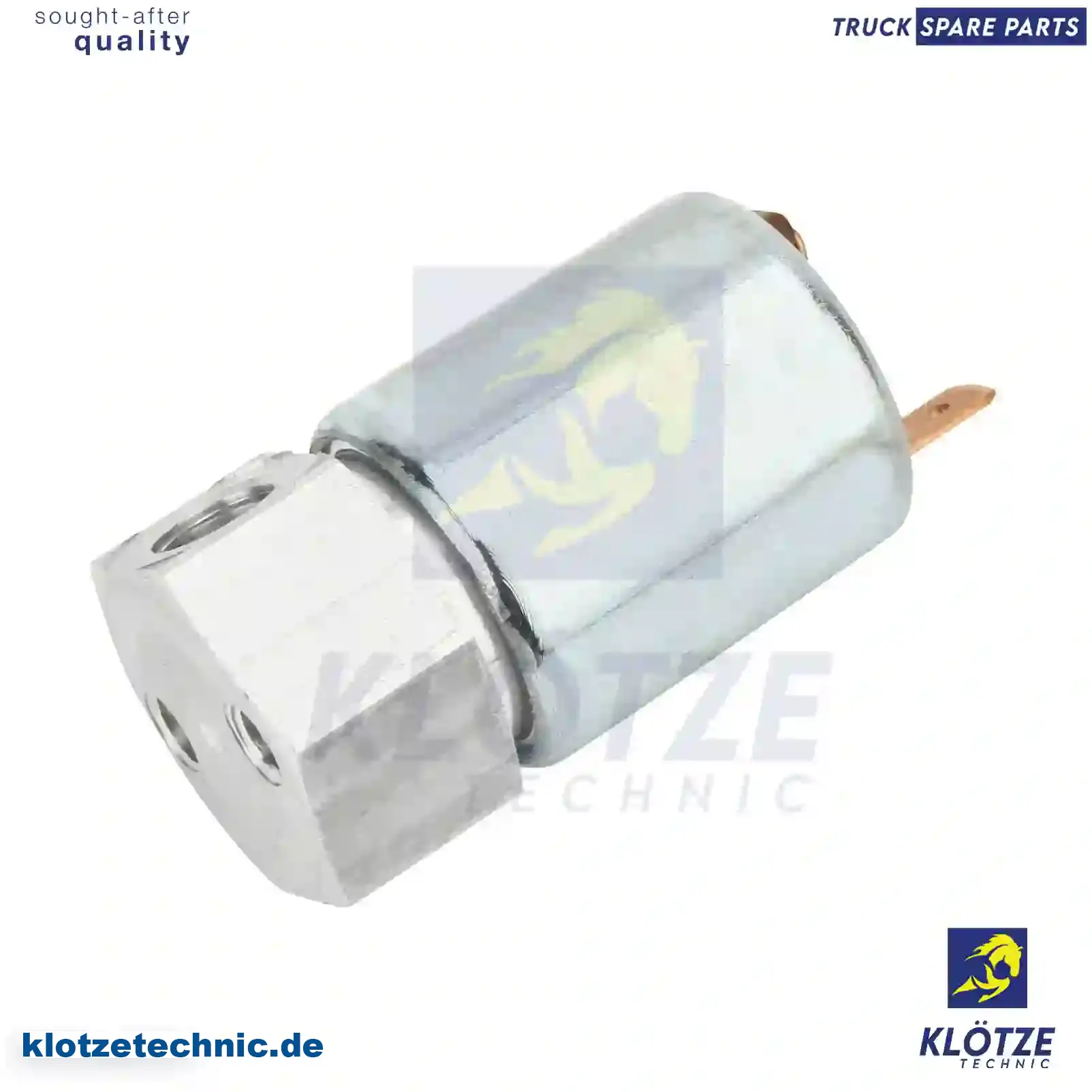 Solenoid Valve, Flame Starter System 01161133, 04754840, 08122190, N443360, 04754840, 01173776, 02416643, 08122190, 42487003, 01161133, 04754840, 08122190, 5004864, 51259020010, 51259020033, 51259020052, 51259020059, 51259029010, 81259026043, 85200010681, 0000781549, N0443360, 5000270882, 5000589867, 5001000333, 292190600, 0001116153, 0001116610, 79100710076, 002416643, 4754840, 01161133, 04754840, 08122190, N443360, 04754840, 01173776, 02416643, 08122190, 42487003, 01161133, 04754840, 08122190, 5004864, 51259020010, 51259020033, 51259020052, 51259020059, 51259029010, 81259026043, 85200010681, 0000781549, N0443360, 5000270882, 5000589867, 5001000333, 292190600, 0001116153, 0001116610, 79100710076, 002416643, 4754840 || Klötze Technic Spare Part | Engine, Accelerator Pedal, Camshaft, Connecting Rod, Crankcase, Crankshaft, Cylinder Head, Engine Suspension Mountings, Exhaust Manifold, Exhaust Gas Recirculation, Filter Kits, Flywheel Housing, General Overhaul Kits, Engine, Intake Manifold, Oil Cleaner, Oil Cooler, Oil Filter, Oil Pump, Oil Sump, Piston & Liner, Sensor & Switch, Timing Case, Turbocharger, Cooling System, Belt Tensioner, Coolant Filter, Coolant Pipe, Corrosion Prevention Agent, Drive, Expansion Tank, Fan, Intercooler, Monitors & Gauges, Radiator, Thermostat, V-Belt / Timing belt, Water Pump, Fuel System, Electronical Injector Unit, Feed Pump, Fuel Filter, cpl., Fuel Gauge Sender,  Fuel Line, Fuel Pump, Fuel Tank, Injection Line Kit, Injection Pump, Exhaust System, Clutch & Pedal, Gearbox, Propeller Shaft, Axles, Brake System, Hubs & Wheels, Suspension, Leaf Spring, Universal Parts / Accessories, Steering, Electrical System, Cabin