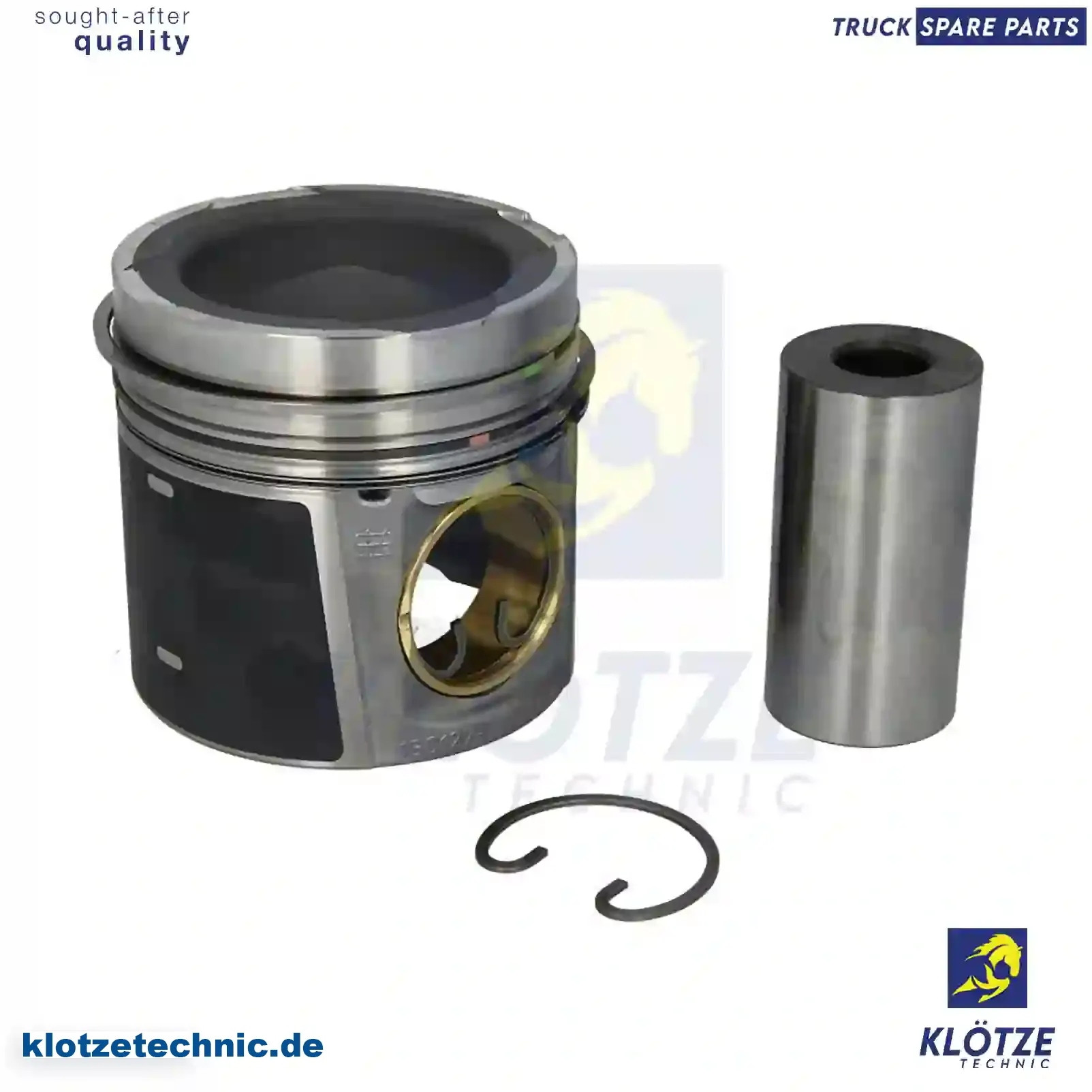 Piston, Complete With Rings 1814008, 1853927, 1865030, 1814008, 1853927, 1865030 || Klötze Technic Spare Part | Engine, Accelerator Pedal, Camshaft, Connecting Rod, Crankcase, Crankshaft, Cylinder Head, Engine Suspension Mountings, Exhaust Manifold, Exhaust Gas Recirculation, Filter Kits, Flywheel Housing, General Overhaul Kits, Engine, Intake Manifold, Oil Cleaner, Oil Cooler, Oil Filter, Oil Pump, Oil Sump, Piston & Liner, Sensor & Switch, Timing Case, Turbocharger, Cooling System, Belt Tensioner, Coolant Filter, Coolant Pipe, Corrosion Prevention Agent, Drive, Expansion Tank, Fan, Intercooler, Monitors & Gauges, Radiator, Thermostat, V-Belt / Timing belt, Water Pump, Fuel System, Electronical Injector Unit, Feed Pump, Fuel Filter, cpl., Fuel Gauge Sender,  Fuel Line, Fuel Pump, Fuel Tank, Injection Line Kit, Injection Pump, Exhaust System, Clutch & Pedal, Gearbox, Propeller Shaft, Axles, Brake System, Hubs & Wheels, Suspension, Leaf Spring, Universal Parts / Accessories, Steering, Electrical System, Cabin