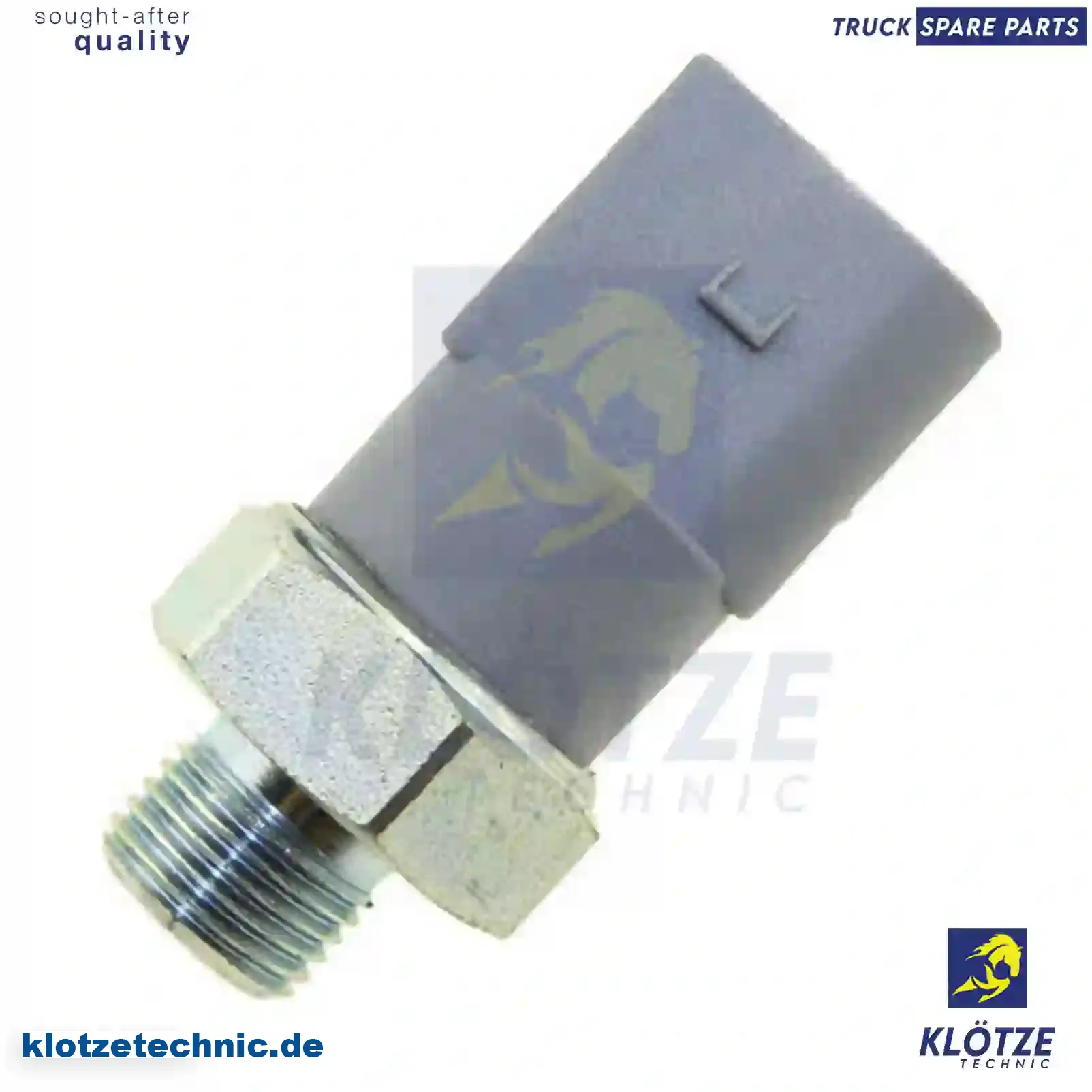 Oil Pressure Sensor 0001539932, 0001539932, ZG00800-0008, 0001539932, 0001539932, ZG00800-0008 || Klötze Technic Spare Part | Engine, Accelerator Pedal, Camshaft, Connecting Rod, Crankcase, Crankshaft, Cylinder Head, Engine Suspension Mountings, Exhaust Manifold, Exhaust Gas Recirculation, Filter Kits, Flywheel Housing, General Overhaul Kits, Engine, Intake Manifold, Oil Cleaner, Oil Cooler, Oil Filter, Oil Pump, Oil Sump, Piston & Liner, Sensor & Switch, Timing Case, Turbocharger, Cooling System, Belt Tensioner, Coolant Filter, Coolant Pipe, Corrosion Prevention Agent, Drive, Expansion Tank, Fan, Intercooler, Monitors & Gauges, Radiator, Thermostat, V-Belt / Timing belt, Water Pump, Fuel System, Electronical Injector Unit, Feed Pump, Fuel Filter, cpl., Fuel Gauge Sender,  Fuel Line, Fuel Pump, Fuel Tank, Injection Line Kit, Injection Pump, Exhaust System, Clutch & Pedal, Gearbox, Propeller Shaft, Axles, Brake System, Hubs & Wheels, Suspension, Leaf Spring, Universal Parts / Accessories, Steering, Electrical System, Cabin