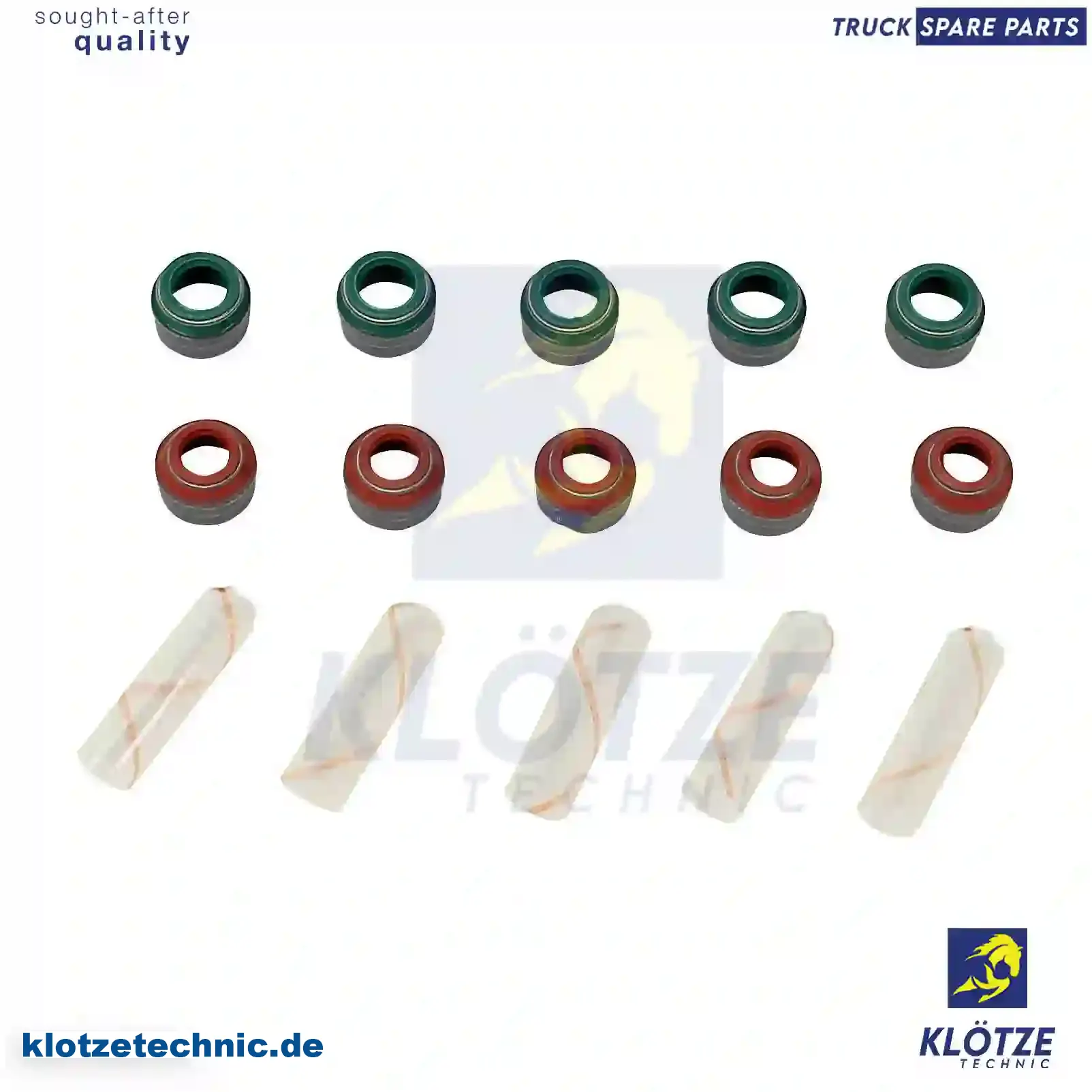 Kit, Valve Stem Seals 6020500058, 6020500067, ZG01395-0008, 6020500058, 6020500067, ZG01395-0008 || Klötze Technic Spare Part | Engine, Accelerator Pedal, Camshaft, Connecting Rod, Crankcase, Crankshaft, Cylinder Head, Engine Suspension Mountings, Exhaust Manifold, Exhaust Gas Recirculation, Filter Kits, Flywheel Housing, General Overhaul Kits, Engine, Intake Manifold, Oil Cleaner, Oil Cooler, Oil Filter, Oil Pump, Oil Sump, Piston & Liner, Sensor & Switch, Timing Case, Turbocharger, Cooling System, Belt Tensioner, Coolant Filter, Coolant Pipe, Corrosion Prevention Agent, Drive, Expansion Tank, Fan, Intercooler, Monitors & Gauges, Radiator, Thermostat, V-Belt / Timing belt, Water Pump, Fuel System, Electronical Injector Unit, Feed Pump, Fuel Filter, cpl., Fuel Gauge Sender,  Fuel Line, Fuel Pump, Fuel Tank, Injection Line Kit, Injection Pump, Exhaust System, Clutch & Pedal, Gearbox, Propeller Shaft, Axles, Brake System, Hubs & Wheels, Suspension, Leaf Spring, Universal Parts / Accessories, Steering, Electrical System, Cabin