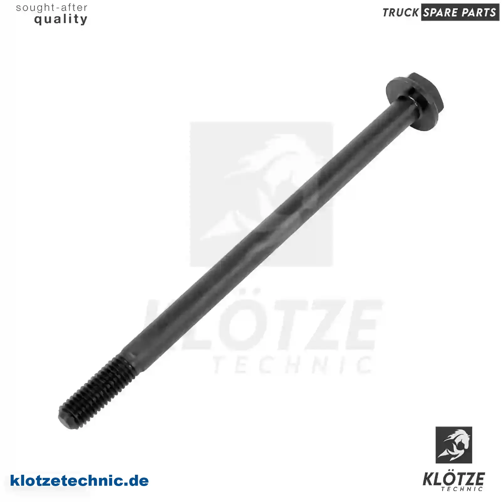 Screw 4039900104, 40399, 4039900104, 40399 || Klötze Technic Spare Part | Engine, Accelerator Pedal, Camshaft, Connecting Rod, Crankcase, Crankshaft, Cylinder Head, Engine Suspension Mountings, Exhaust Manifold, Exhaust Gas Recirculation, Filter Kits, Flywheel Housing, General Overhaul Kits, Engine, Intake Manifold, Oil Cleaner, Oil Cooler, Oil Filter, Oil Pump, Oil Sump, Piston & Liner, Sensor & Switch, Timing Case, Turbocharger, Cooling System, Belt Tensioner, Coolant Filter, Coolant Pipe, Corrosion Prevention Agent, Drive, Expansion Tank, Fan, Intercooler, Monitors & Gauges, Radiator, Thermostat, V-Belt / Timing belt, Water Pump, Fuel System, Electronical Injector Unit, Feed Pump, Fuel Filter, cpl., Fuel Gauge Sender,  Fuel Line, Fuel Pump, Fuel Tank, Injection Line Kit, Injection Pump, Exhaust System, Clutch & Pedal, Gearbox, Propeller Shaft, Axles, Brake System, Hubs & Wheels, Suspension, Leaf Spring, Universal Parts / Accessories, Steering, Electrical System, Cabin