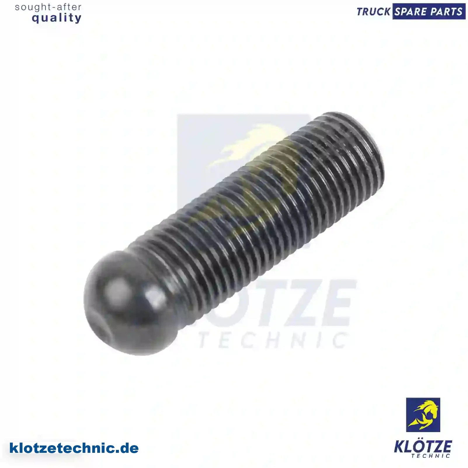 Adjusting Screw, Rocker Arm 9060550021, 90605, 9060550021, 90605 || Klötze Technic Spare Part | Engine, Accelerator Pedal, Camshaft, Connecting Rod, Crankcase, Crankshaft, Cylinder Head, Engine Suspension Mountings, Exhaust Manifold, Exhaust Gas Recirculation, Filter Kits, Flywheel Housing, General Overhaul Kits, Engine, Intake Manifold, Oil Cleaner, Oil Cooler, Oil Filter, Oil Pump, Oil Sump, Piston & Liner, Sensor & Switch, Timing Case, Turbocharger, Cooling System, Belt Tensioner, Coolant Filter, Coolant Pipe, Corrosion Prevention Agent, Drive, Expansion Tank, Fan, Intercooler, Monitors & Gauges, Radiator, Thermostat, V-Belt / Timing belt, Water Pump, Fuel System, Electronical Injector Unit, Feed Pump, Fuel Filter, cpl., Fuel Gauge Sender,  Fuel Line, Fuel Pump, Fuel Tank, Injection Line Kit, Injection Pump, Exhaust System, Clutch & Pedal, Gearbox, Propeller Shaft, Axles, Brake System, Hubs & Wheels, Suspension, Leaf Spring, Universal Parts / Accessories, Steering, Electrical System, Cabin