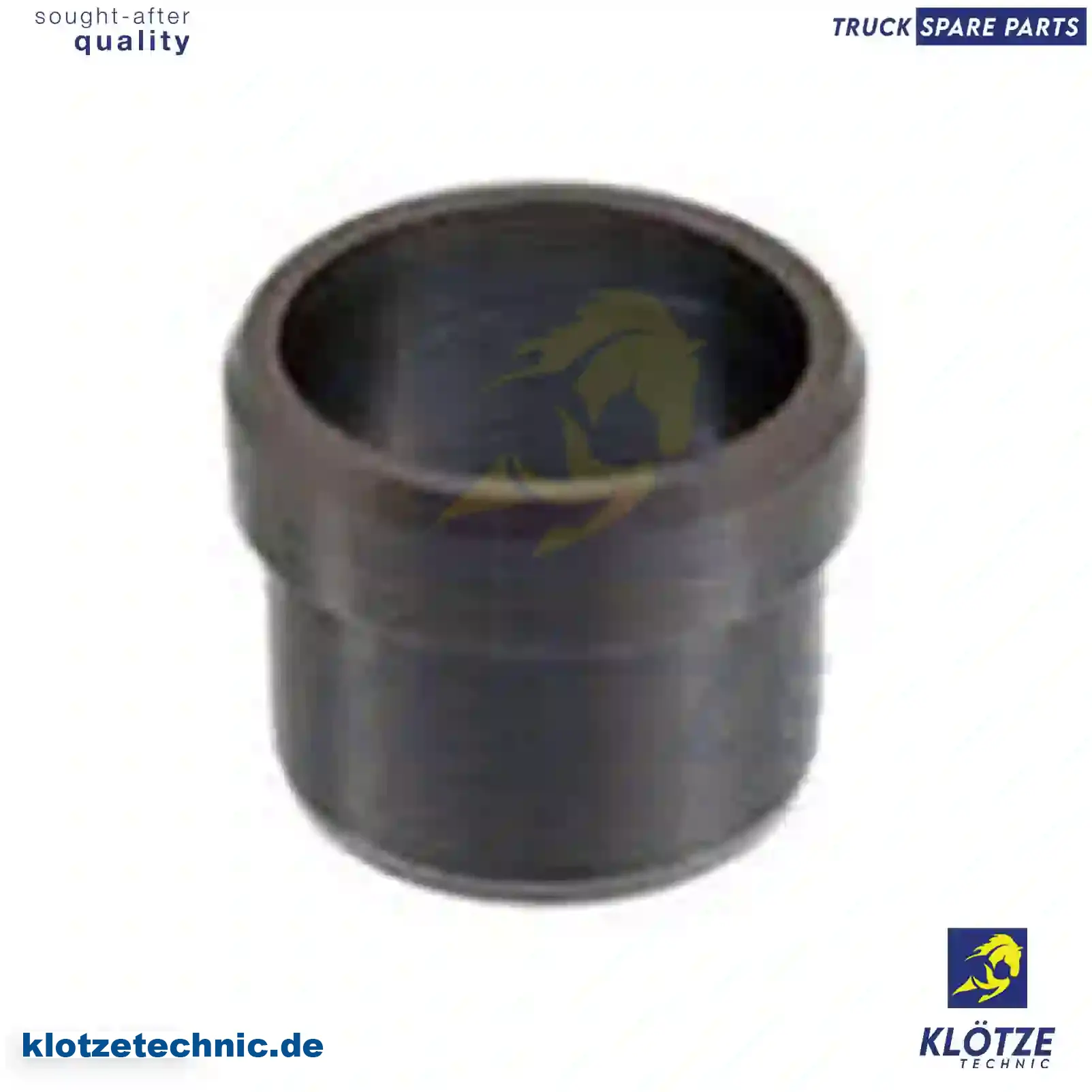 Fixation Sleeve 51917010274, 1079910041, ,, 51917010274, 1079910041, , || Klötze Technic Spare Part | Engine, Accelerator Pedal, Camshaft, Connecting Rod, Crankcase, Crankshaft, Cylinder Head, Engine Suspension Mountings, Exhaust Manifold, Exhaust Gas Recirculation, Filter Kits, Flywheel Housing, General Overhaul Kits, Engine, Intake Manifold, Oil Cleaner, Oil Cooler, Oil Filter, Oil Pump, Oil Sump, Piston & Liner, Sensor & Switch, Timing Case, Turbocharger, Cooling System, Belt Tensioner, Coolant Filter, Coolant Pipe, Corrosion Prevention Agent, Drive, Expansion Tank, Fan, Intercooler, Monitors & Gauges, Radiator, Thermostat, V-Belt / Timing belt, Water Pump, Fuel System, Electronical Injector Unit, Feed Pump, Fuel Filter, cpl., Fuel Gauge Sender,  Fuel Line, Fuel Pump, Fuel Tank, Injection Line Kit, Injection Pump, Exhaust System, Clutch & Pedal, Gearbox, Propeller Shaft, Axles, Brake System, Hubs & Wheels, Suspension, Leaf Spring, Universal Parts / Accessories, Steering, Electrical System, Cabin