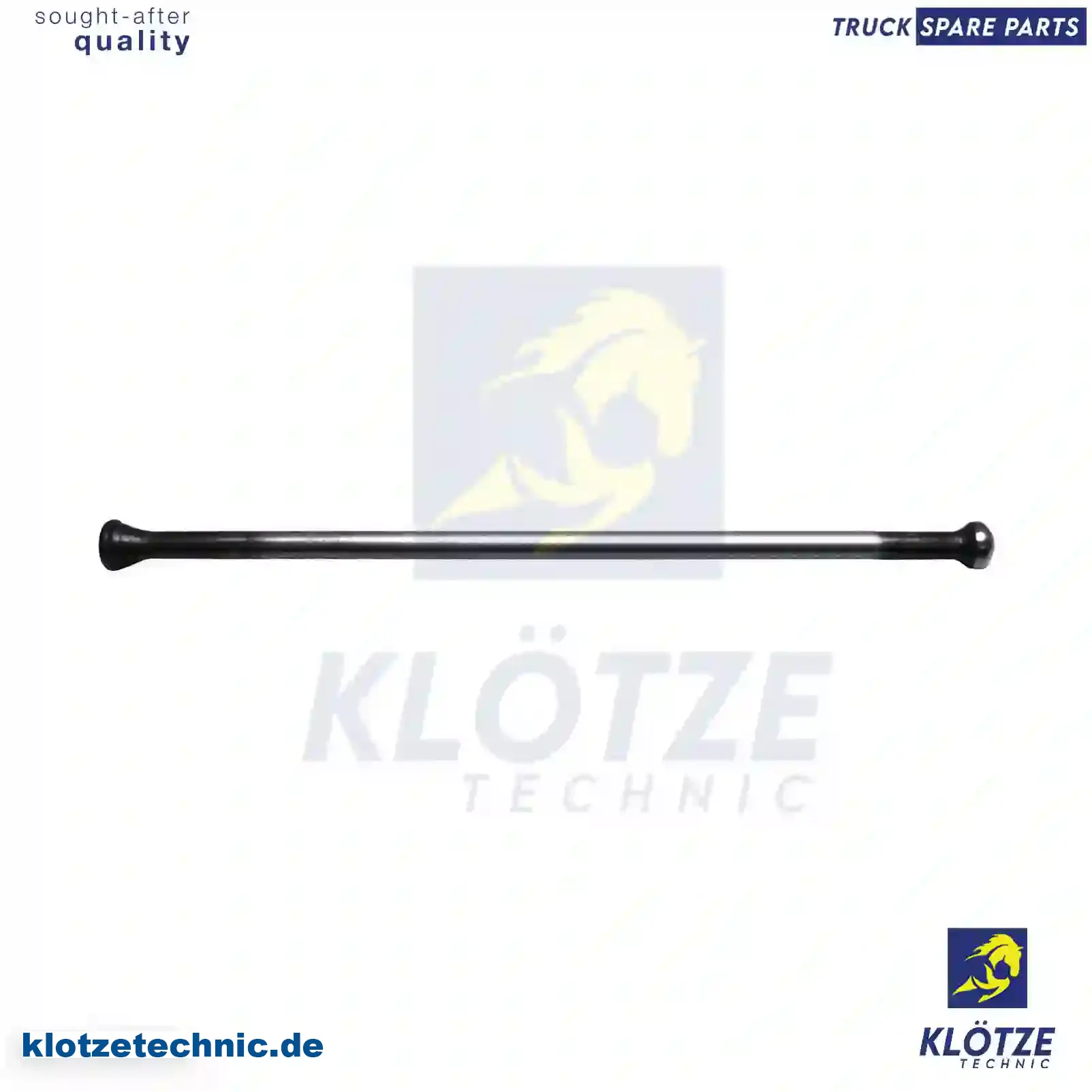 Push Rod 9060540205, 9060540205 || Klötze Technic Spare Part | Engine, Accelerator Pedal, Camshaft, Connecting Rod, Crankcase, Crankshaft, Cylinder Head, Engine Suspension Mountings, Exhaust Manifold, Exhaust Gas Recirculation, Filter Kits, Flywheel Housing, General Overhaul Kits, Engine, Intake Manifold, Oil Cleaner, Oil Cooler, Oil Filter, Oil Pump, Oil Sump, Piston & Liner, Sensor & Switch, Timing Case, Turbocharger, Cooling System, Belt Tensioner, Coolant Filter, Coolant Pipe, Corrosion Prevention Agent, Drive, Expansion Tank, Fan, Intercooler, Monitors & Gauges, Radiator, Thermostat, V-Belt / Timing belt, Water Pump, Fuel System, Electronical Injector Unit, Feed Pump, Fuel Filter, cpl., Fuel Gauge Sender,  Fuel Line, Fuel Pump, Fuel Tank, Injection Line Kit, Injection Pump, Exhaust System, Clutch & Pedal, Gearbox, Propeller Shaft, Axles, Brake System, Hubs & Wheels, Suspension, Leaf Spring, Universal Parts / Accessories, Steering, Electrical System, Cabin